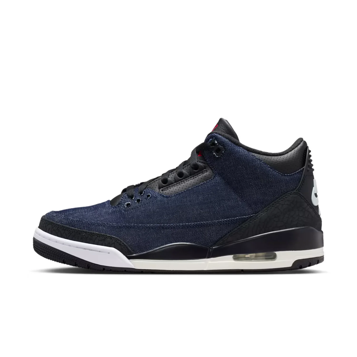 AIR JORDAN 3 X LEVIS "INDIGO AND GYM RED"