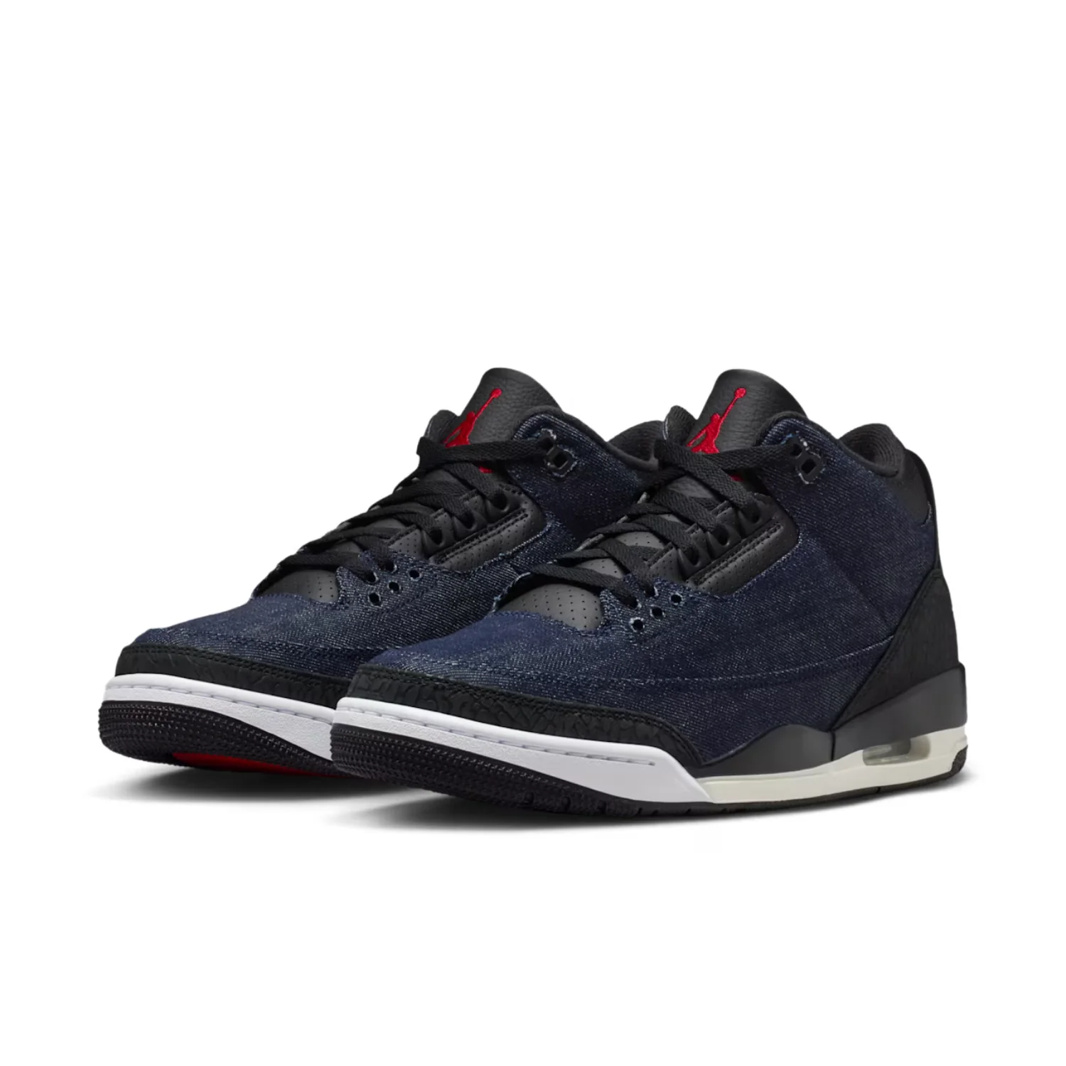 AIR JORDAN 3 X LEVIS "INDIGO AND GYM RED" - Image 3