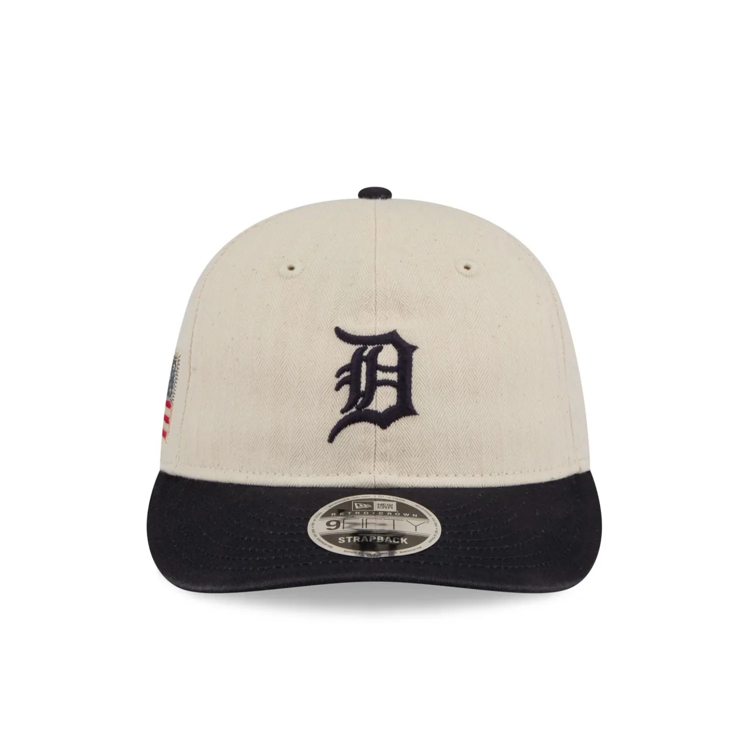 AMERICAN HERRINGBONE 9FIFTY RETRO CROWN SNAPBACK CAP - DETROIT TIGERS