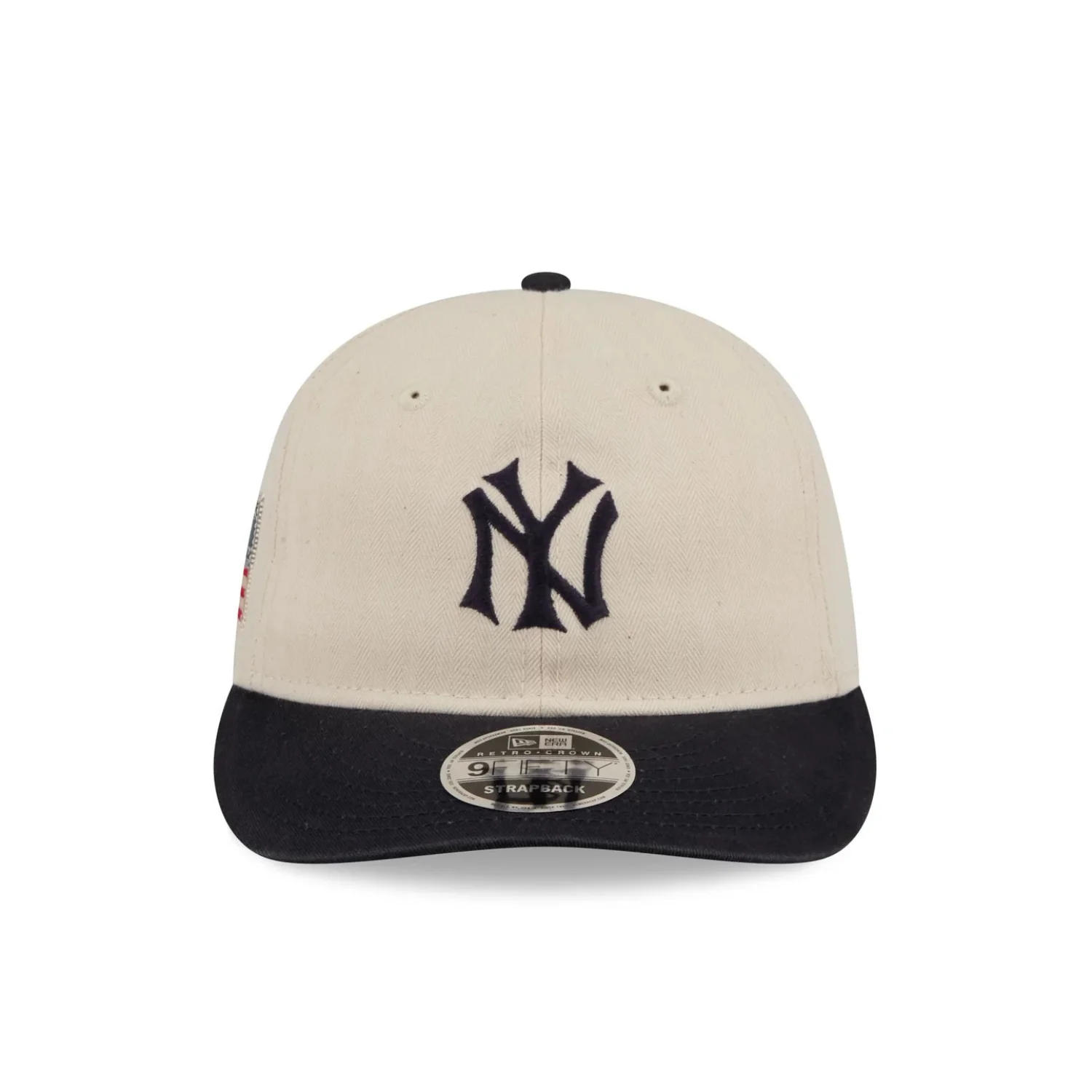 AMERICAN HERRINGBONE 9FIFTY RETRO CROWN SNAPBACK CAP - NEW YORK YANKEES