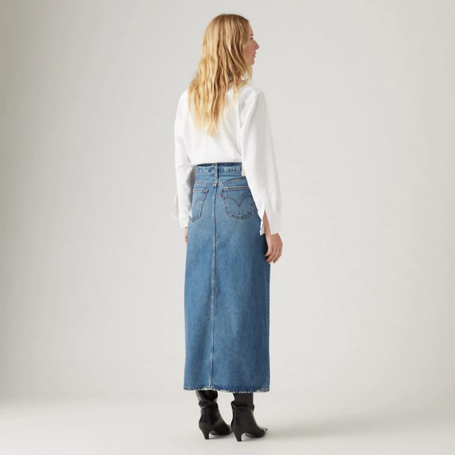 W ANKLE COLUMN SKIRT - Image 6