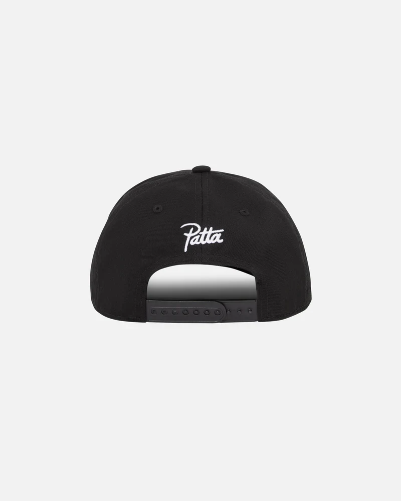 ARC LOGO SNAPBACK CAP - BLACK/ESTATE BLUE - Image 5
