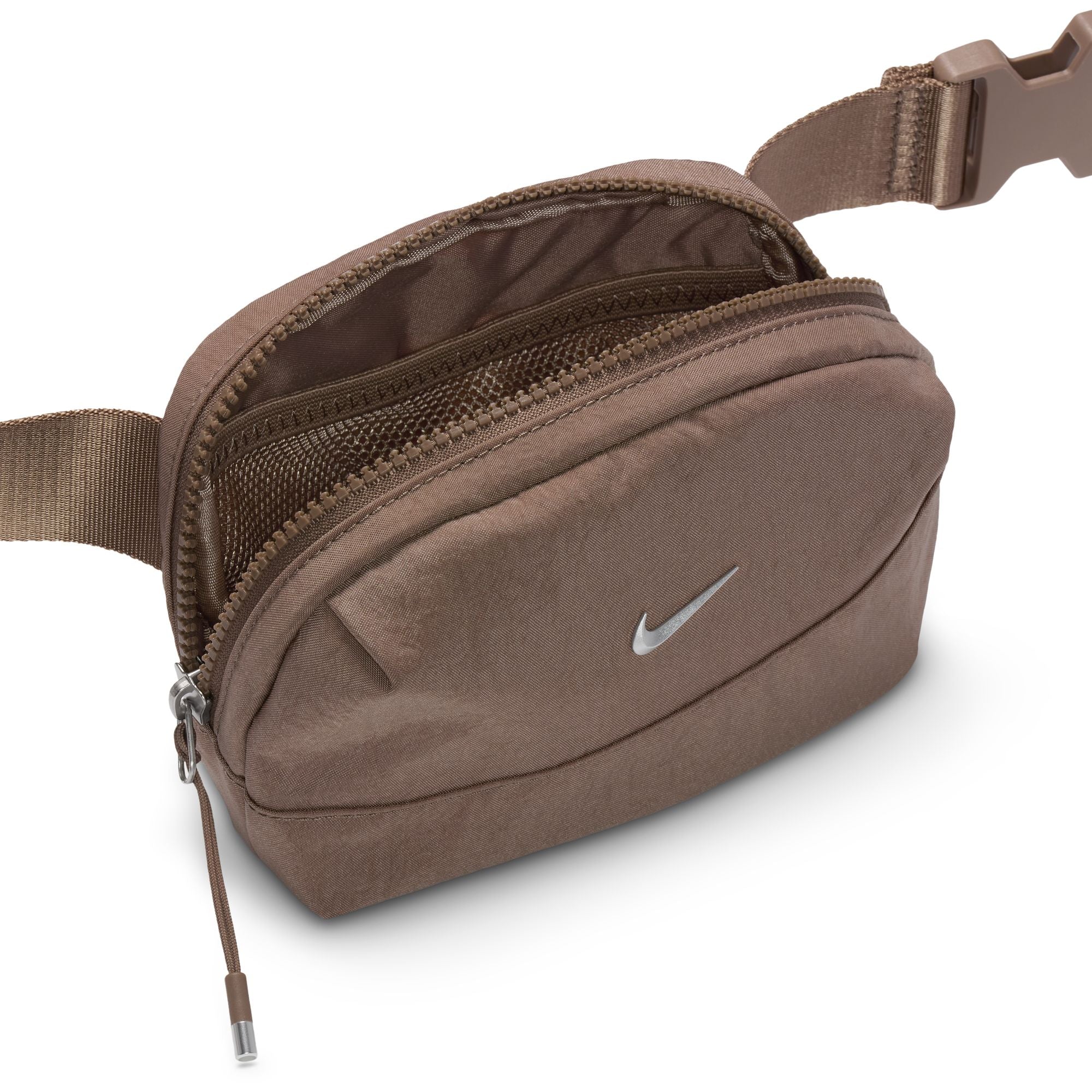 AURA CROSSBODY BAG (2L) - MINK BROWN/MATTE SILVER - Image 3