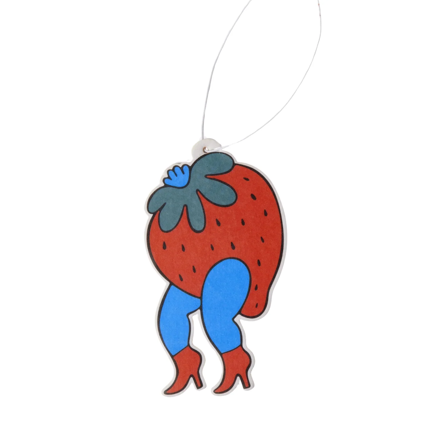 BANANA CAR FRESHENER - RED