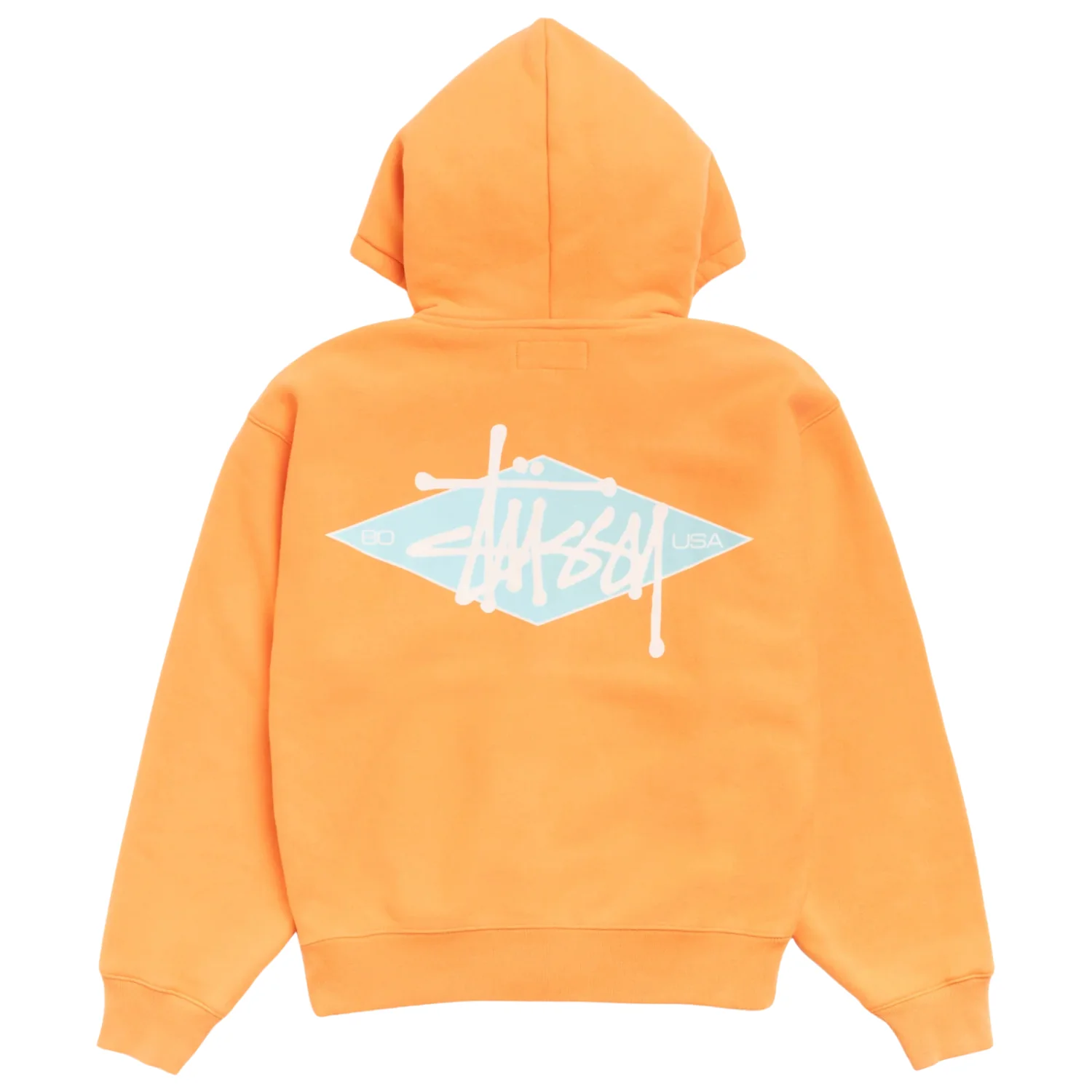 BASIC DIAMOND ZIP HOODIE - Image 2