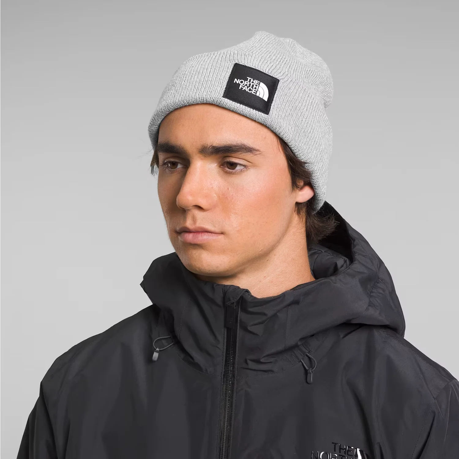 BIG BOX BEANIE - TNF LIGHT GREY HEATHER - Image 2