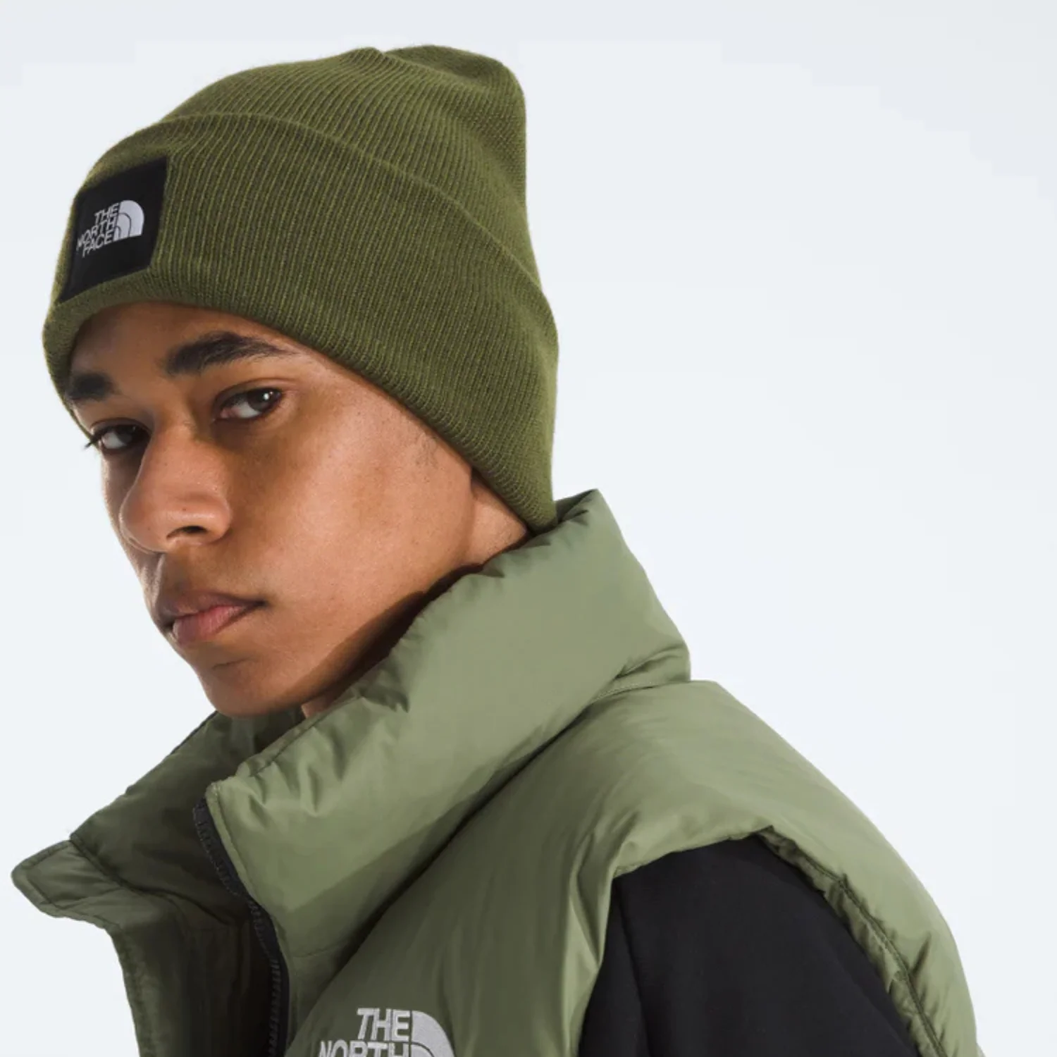 BIG BOX BEANIE - WOODLAND GREEN - Image 2