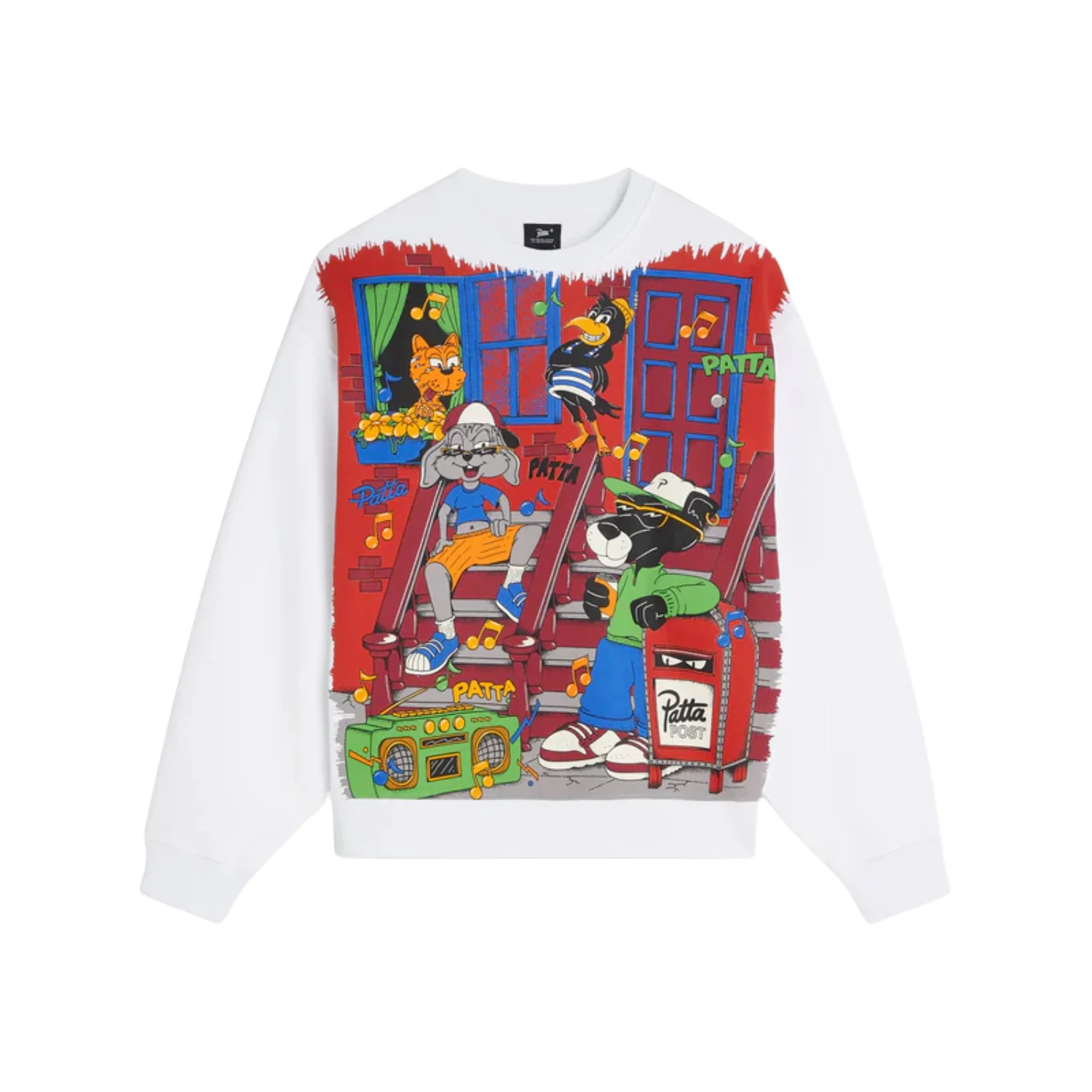 BLOCK PARTY CREWNECK SWEATER