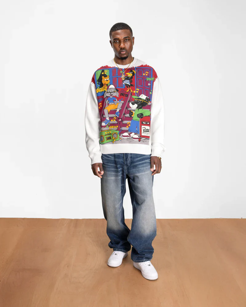 BLOCK PARTY CREWNECK SWEATER - Image 2