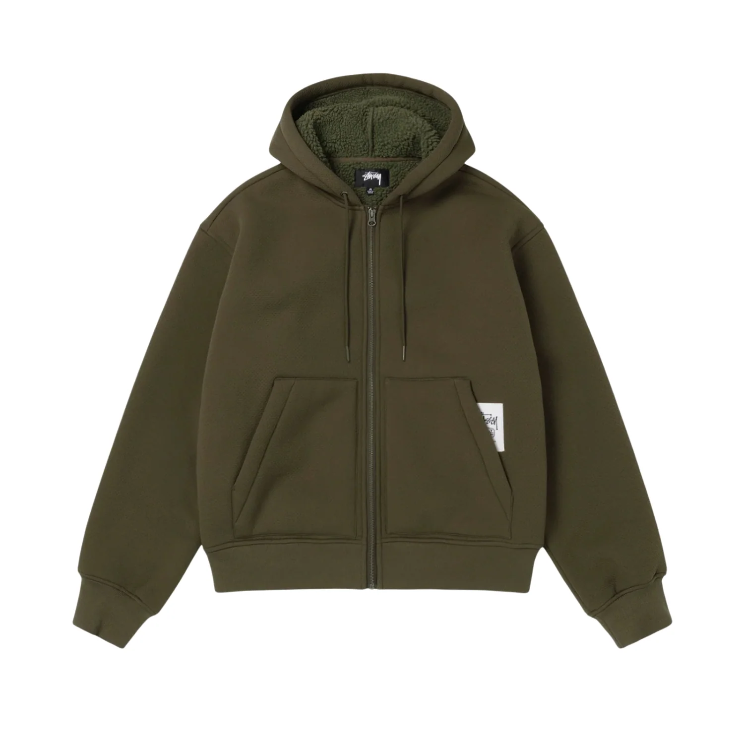 BONDED SHERPA LINED HOOD