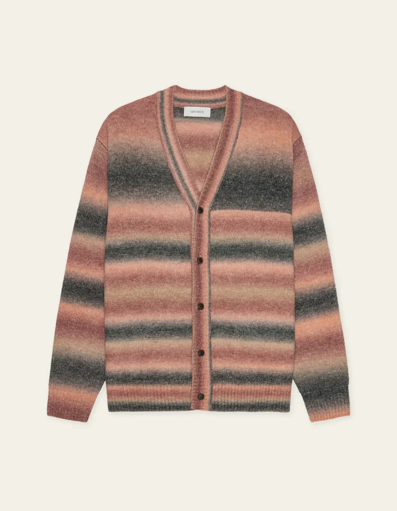 BOSTON GRADIENT KNITTED CARDIGAN - Image 6