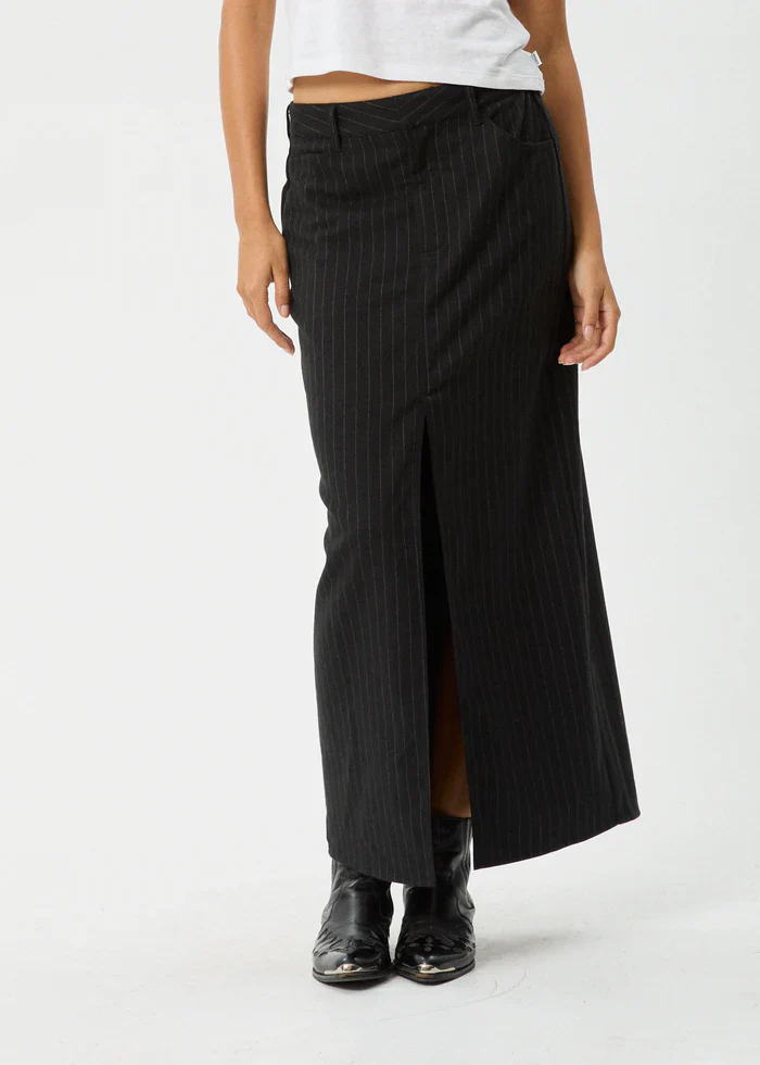 BUSINESS SPLIT MAXI SKIRT - Image 2
