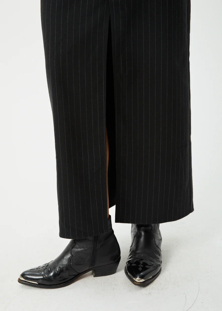 BUSINESS SPLIT MAXI SKIRT - Image 9