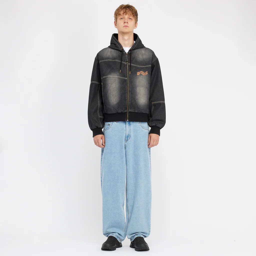 CLASSIC BAGGY DENIM PANTS - Image 2