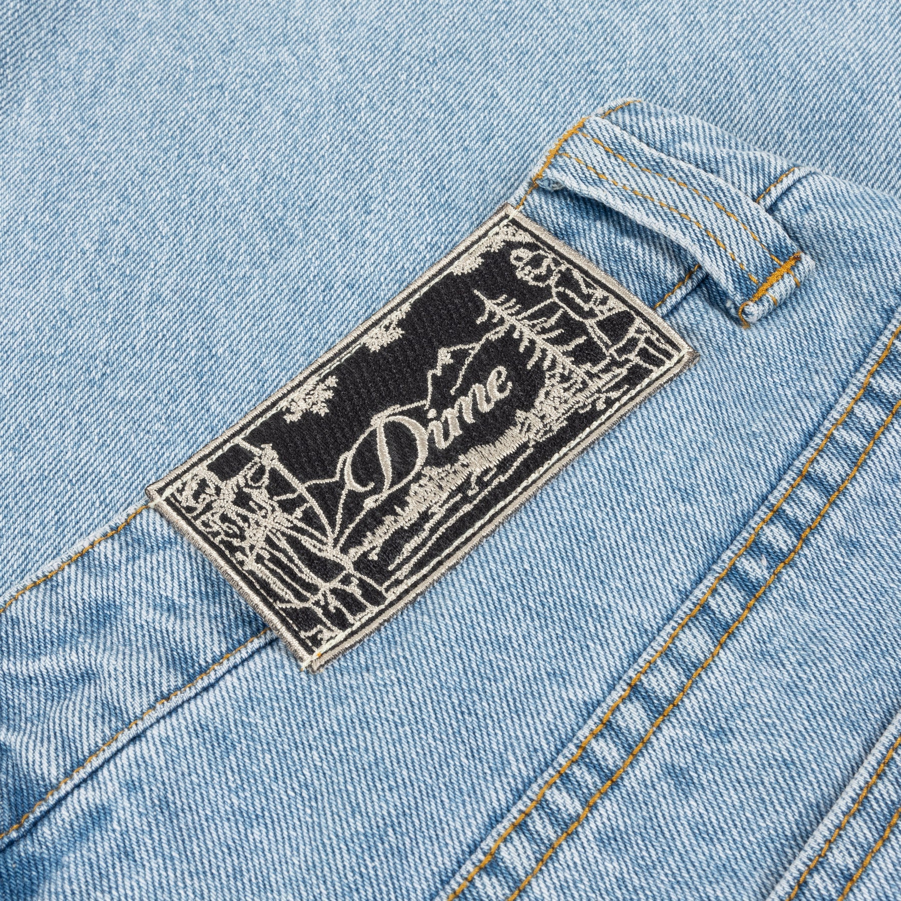 CLASSIC BAGGY DENIM PANTS - Image 4