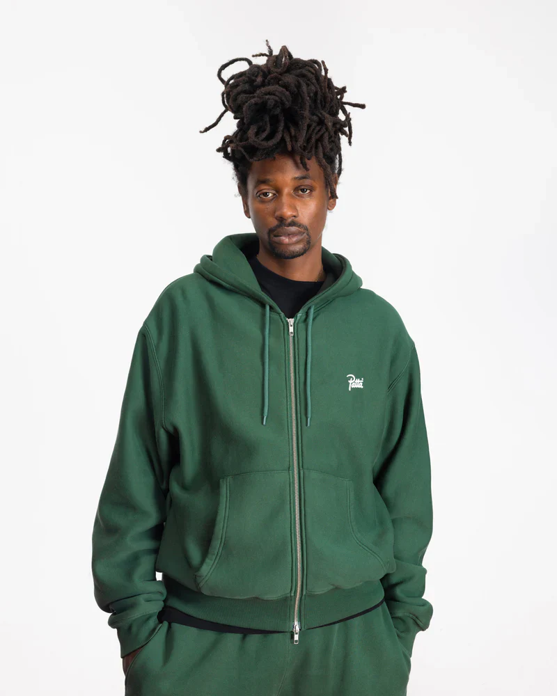 CLASSIC ZIP-UP HOODED SWEATER - Image 3