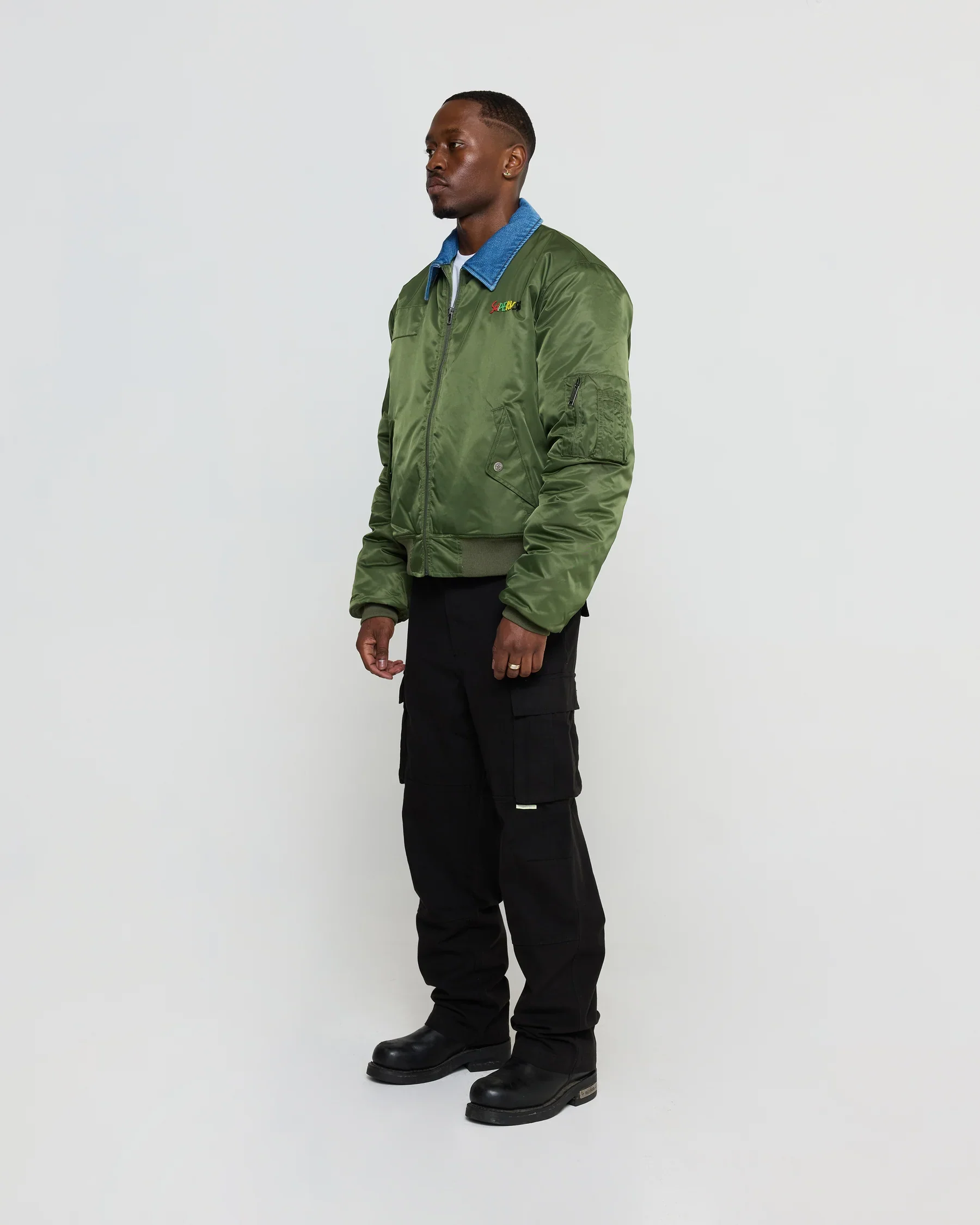 CONTRAST FLIGHT JACKET - Image 5