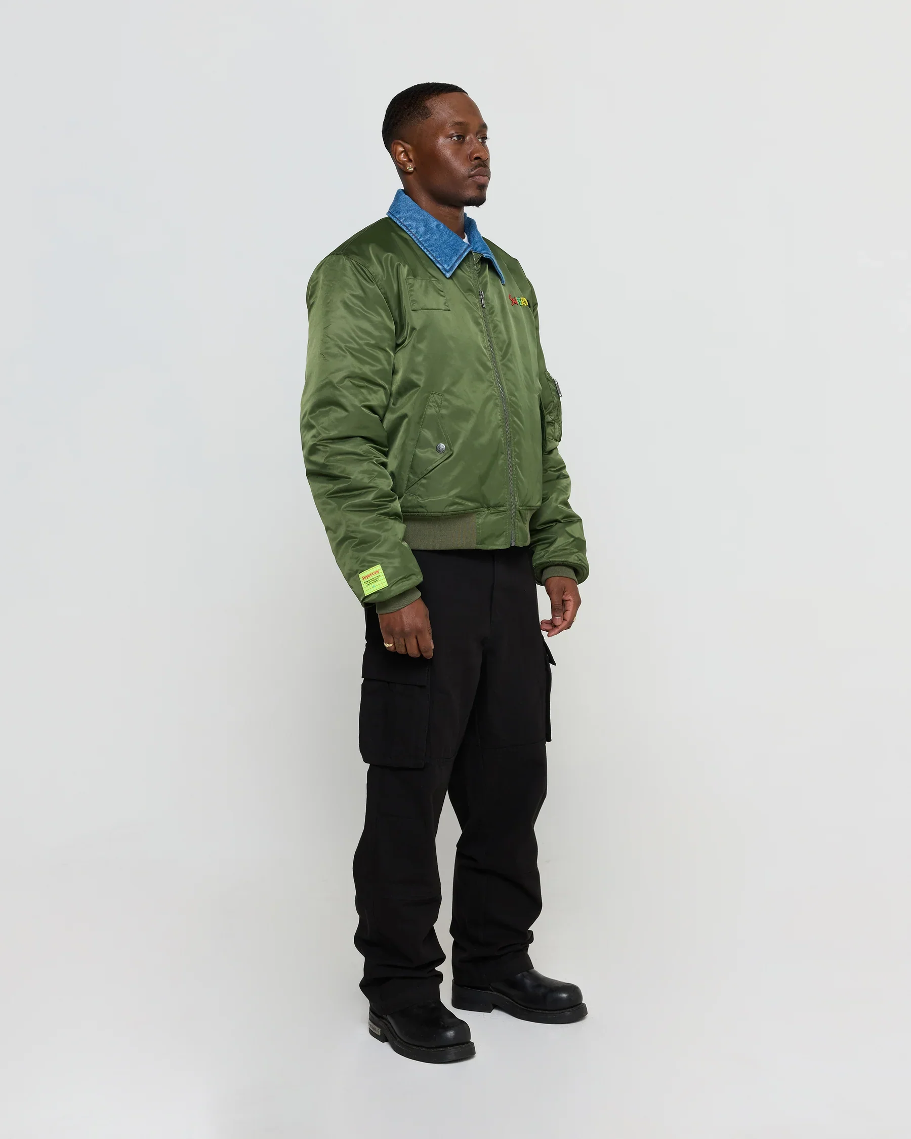CONTRAST FLIGHT JACKET - Image 6