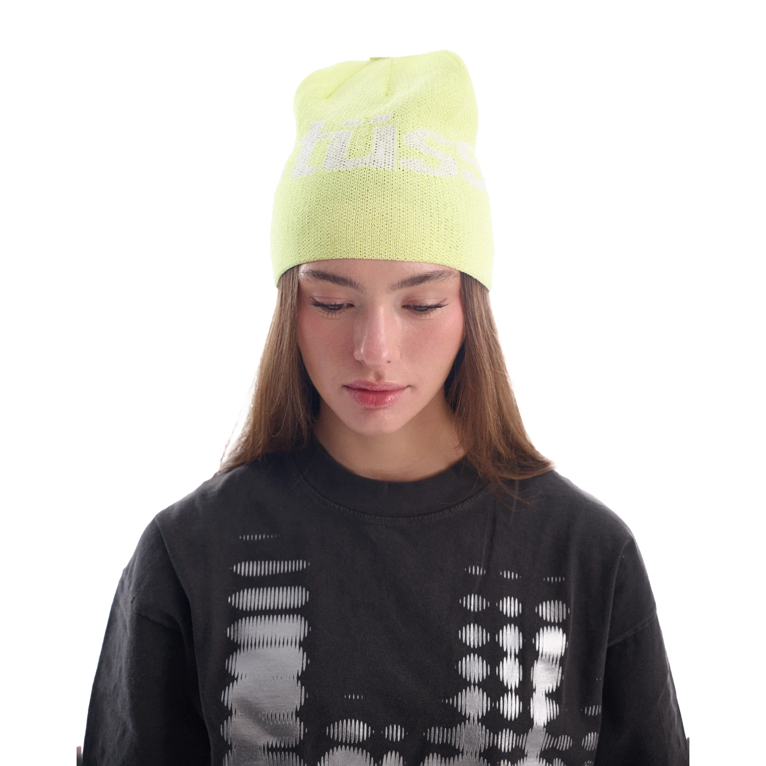 HELVETICA UV SKULLCAP - YELLOW