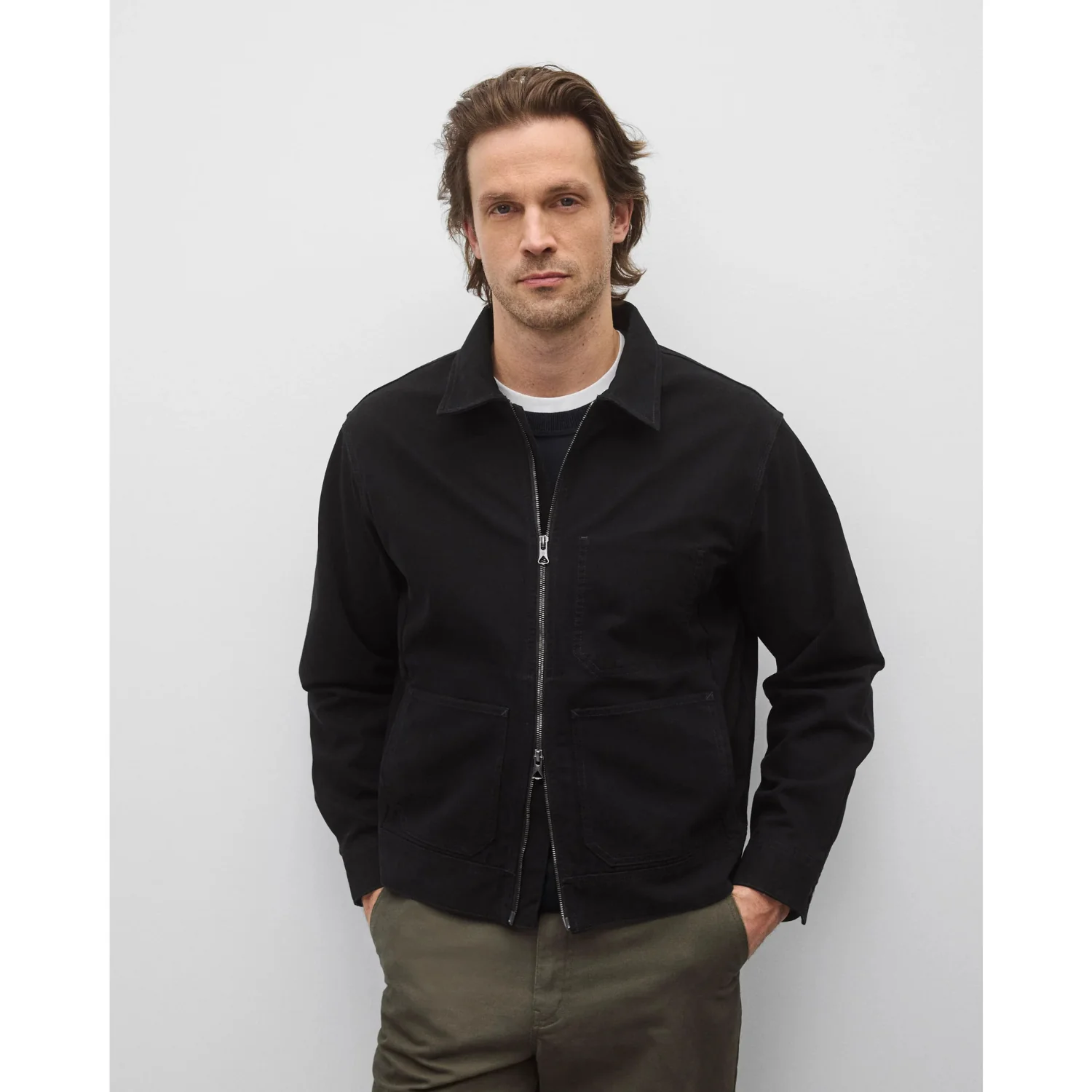 COTTON CANVAS GROUNDS JACKET - Image 2