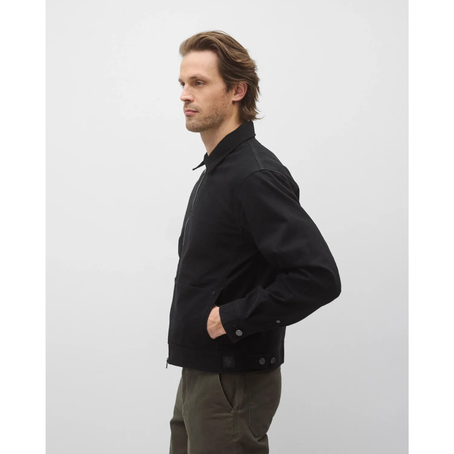 COTTON CANVAS GROUNDS JACKET - Image 4