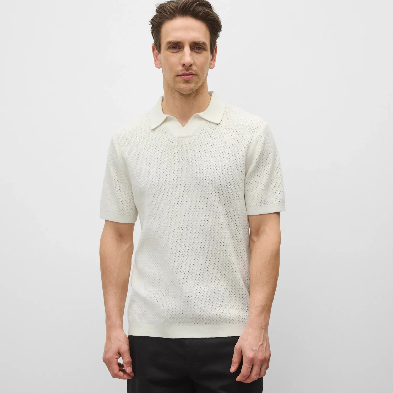 COTTON LINEN VICTOR POLO - Image 2