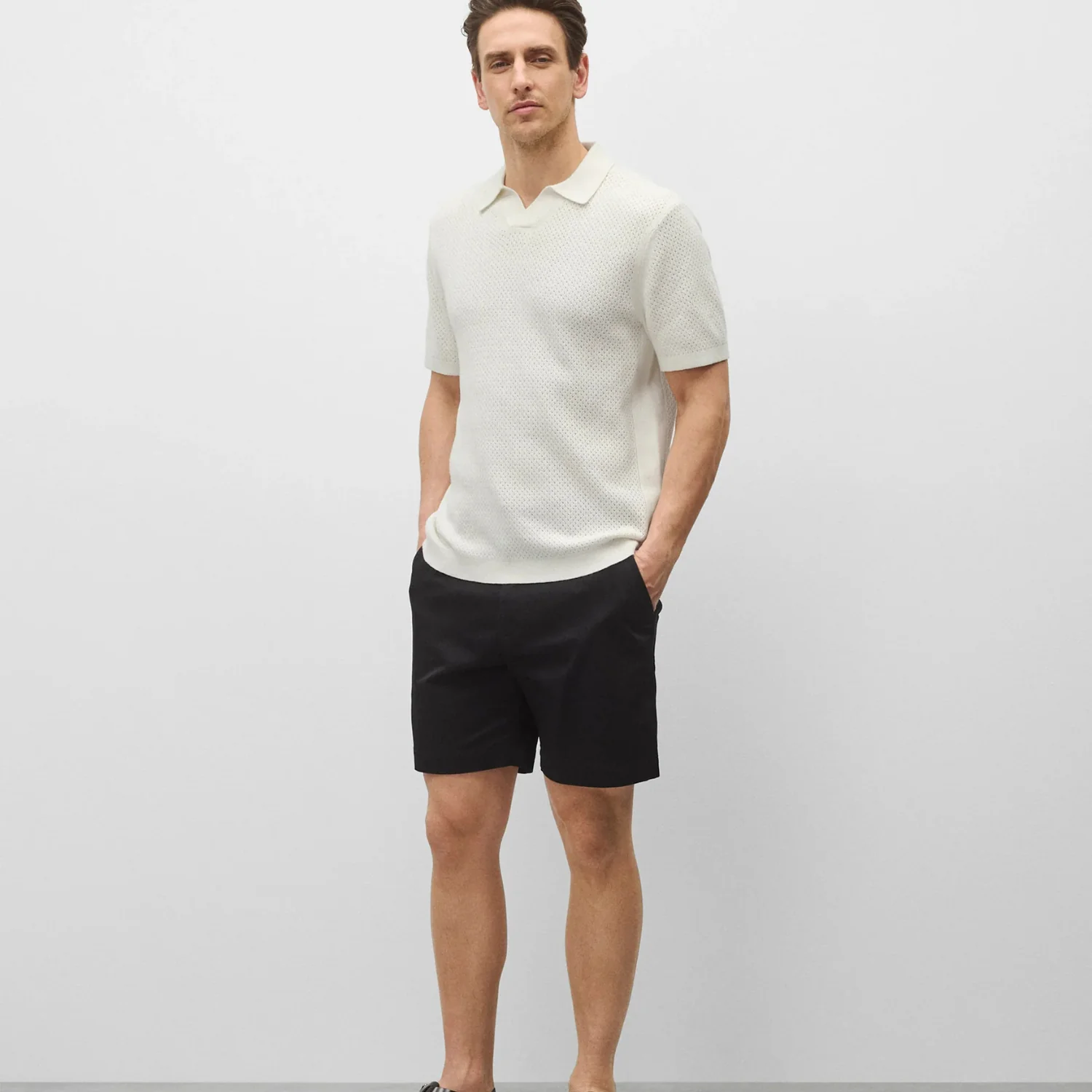 COTTON LINEN VICTOR POLO - Image 3