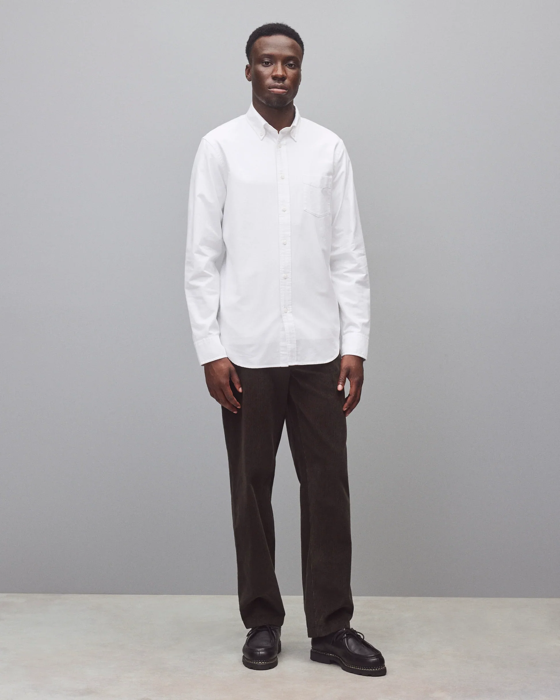 COTTON OXFORD WINDSOR SHIRT - Image 3