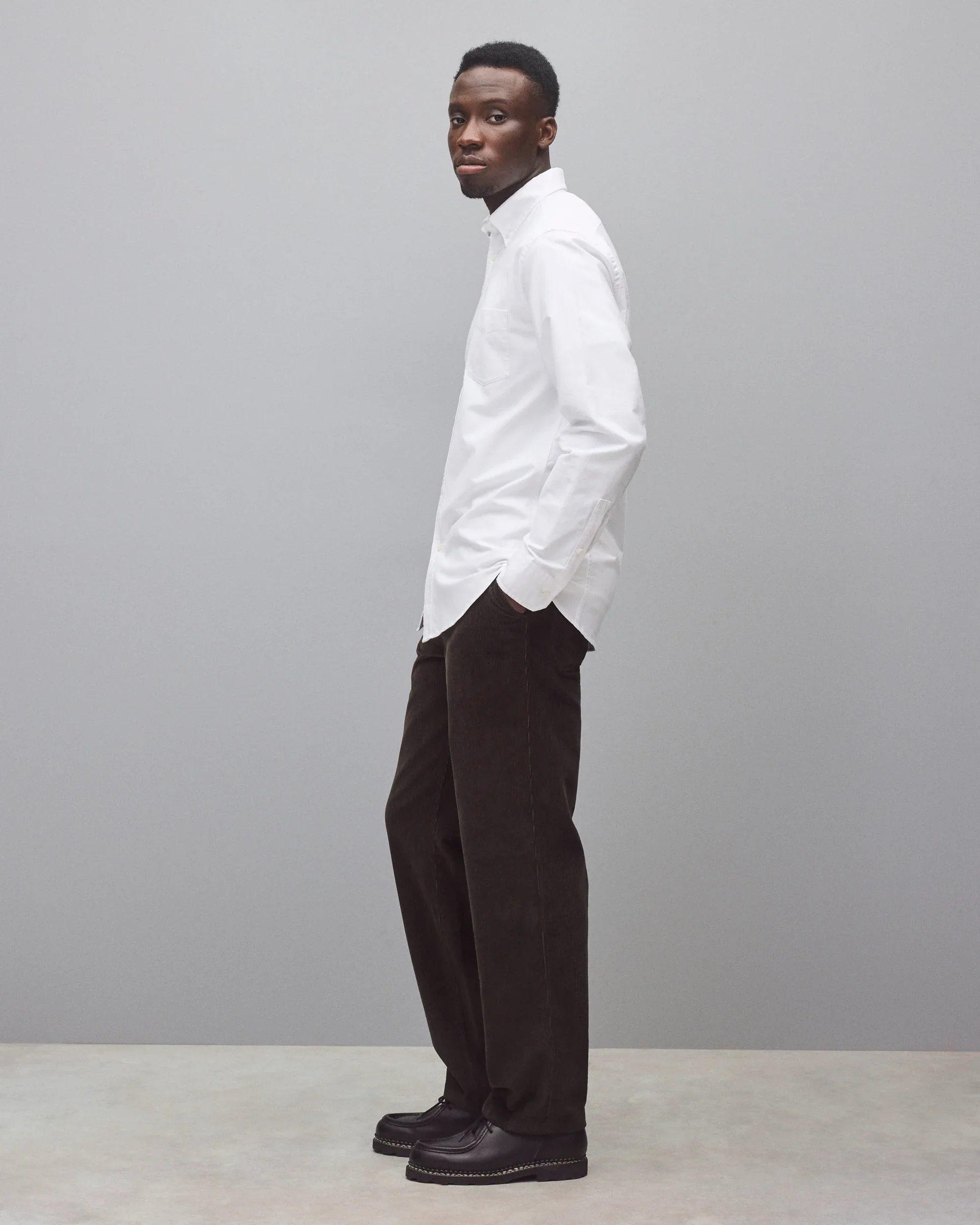 COTTON OXFORD WINDSOR SHIRT - Image 4