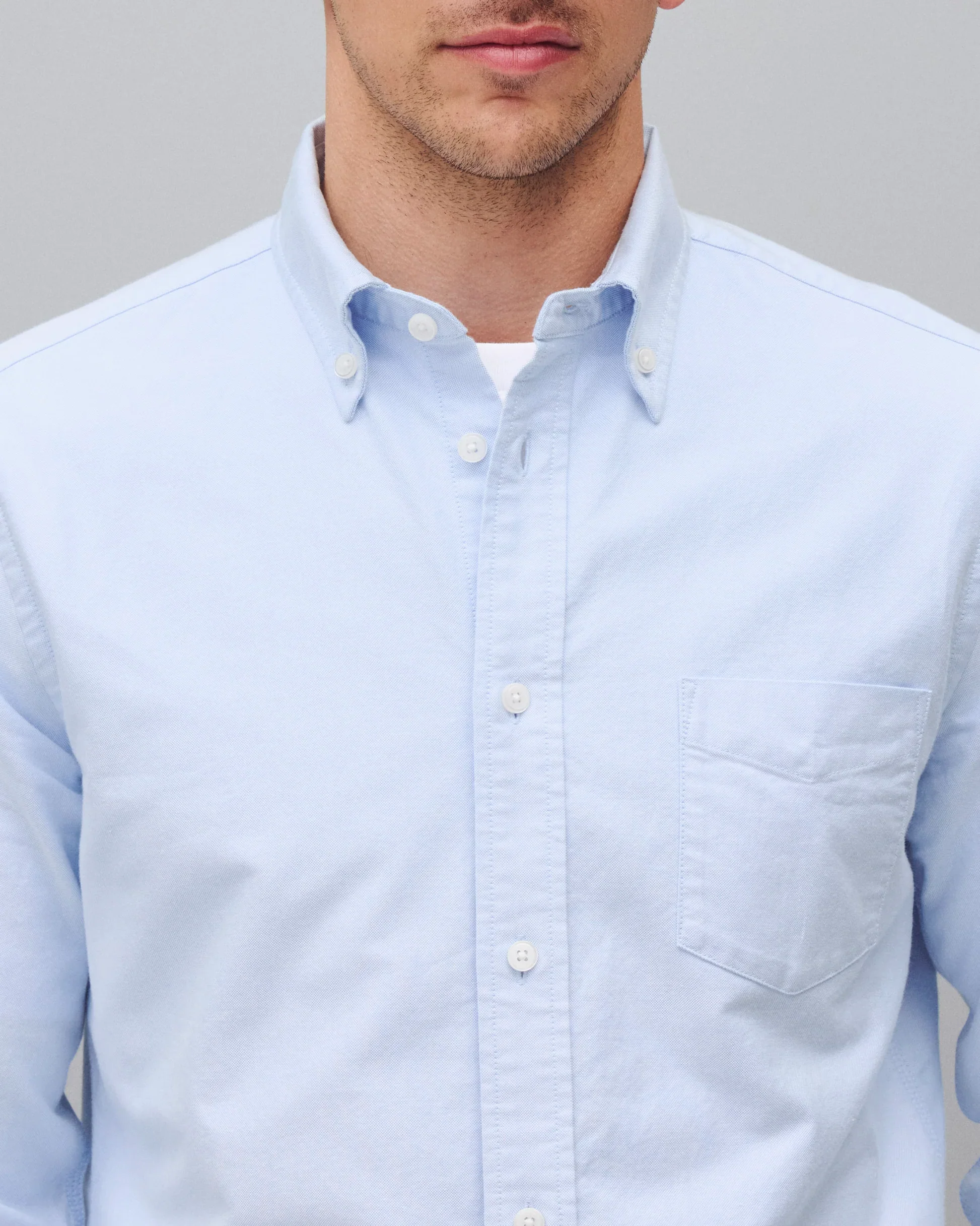 COTTON OXFORD WINDSOR SHIRT - Image 6