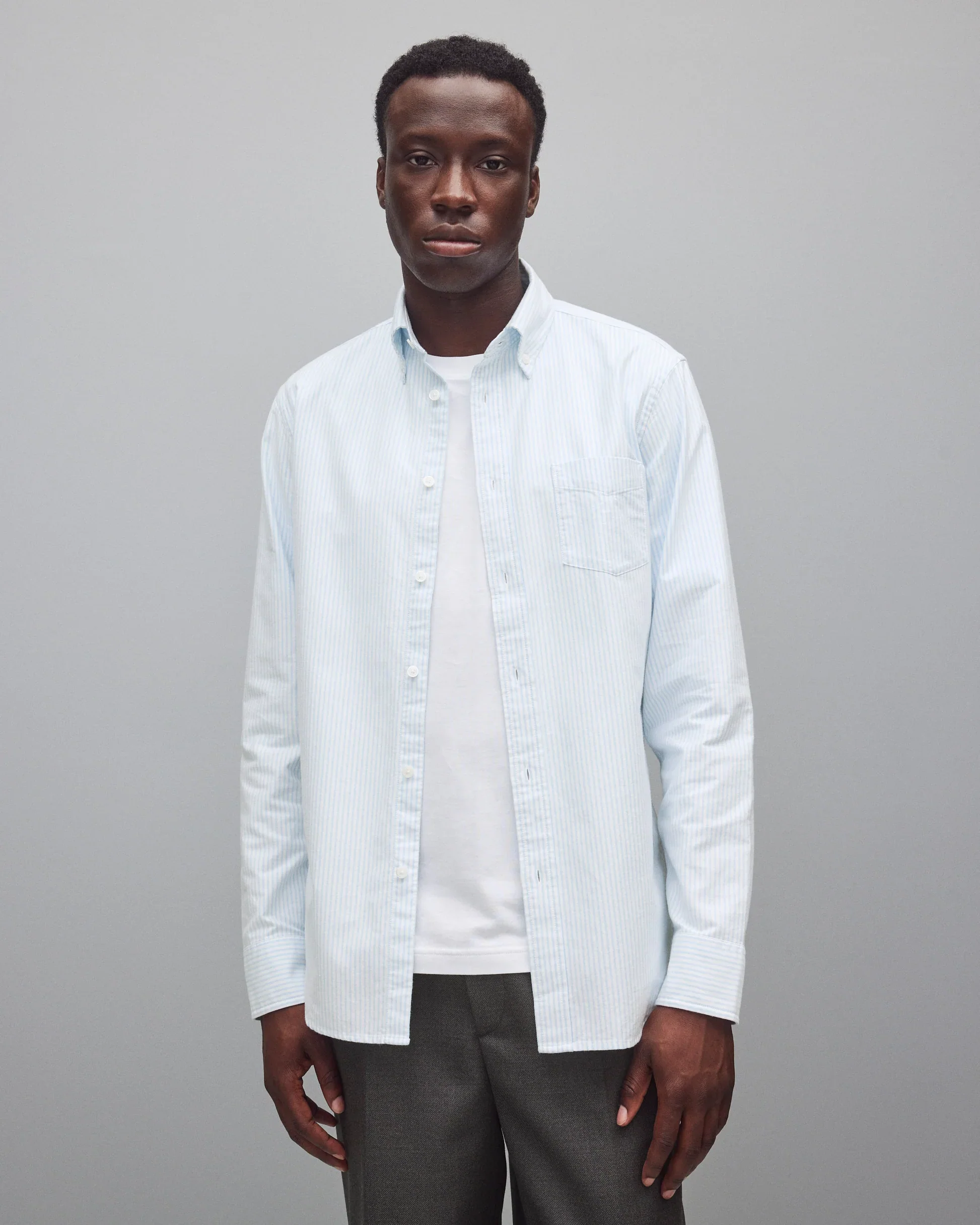 COTTON OXFORD WINDSOR SHIRT - Image 2