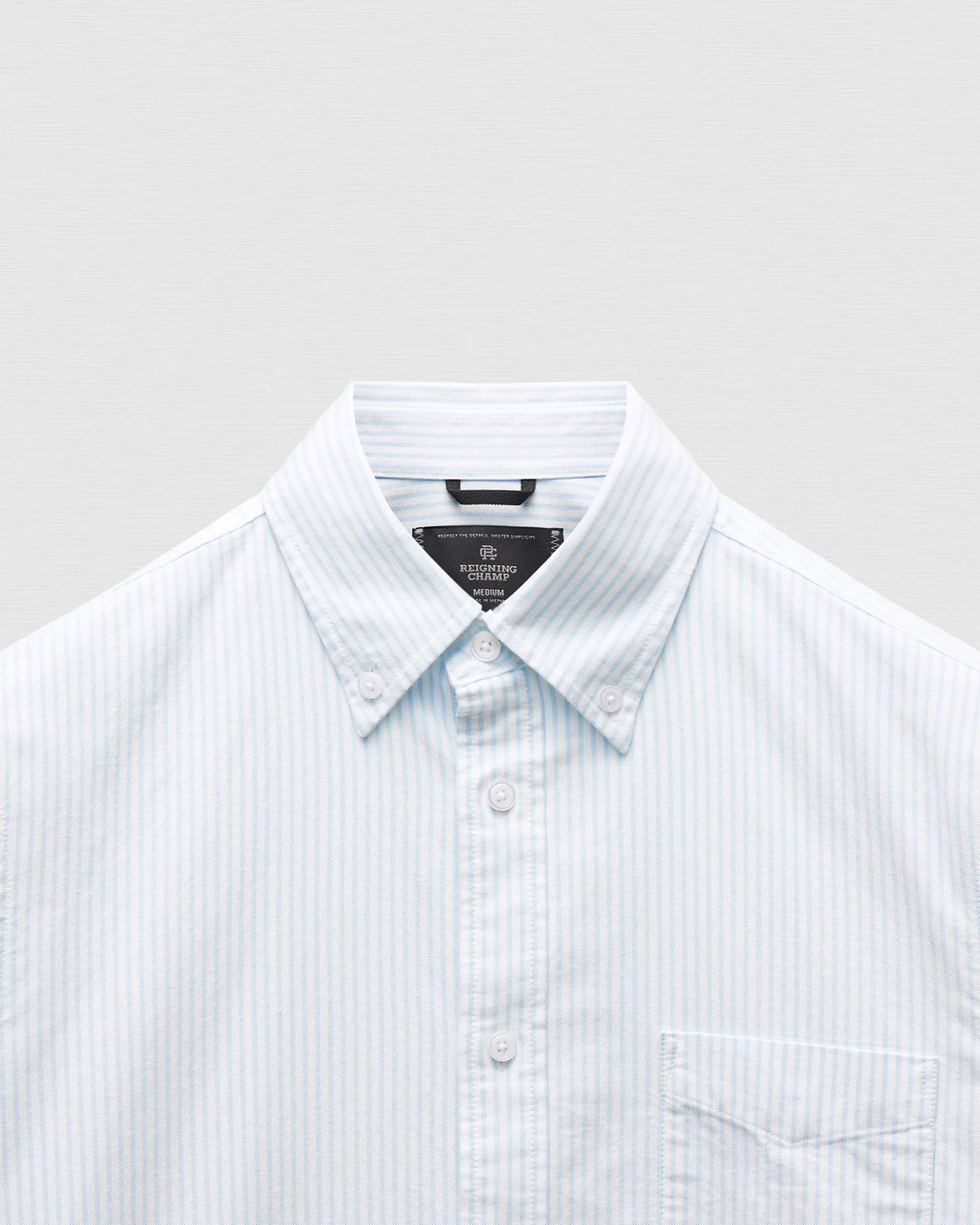COTTON OXFORD WINDSOR SHIRT - Image 8