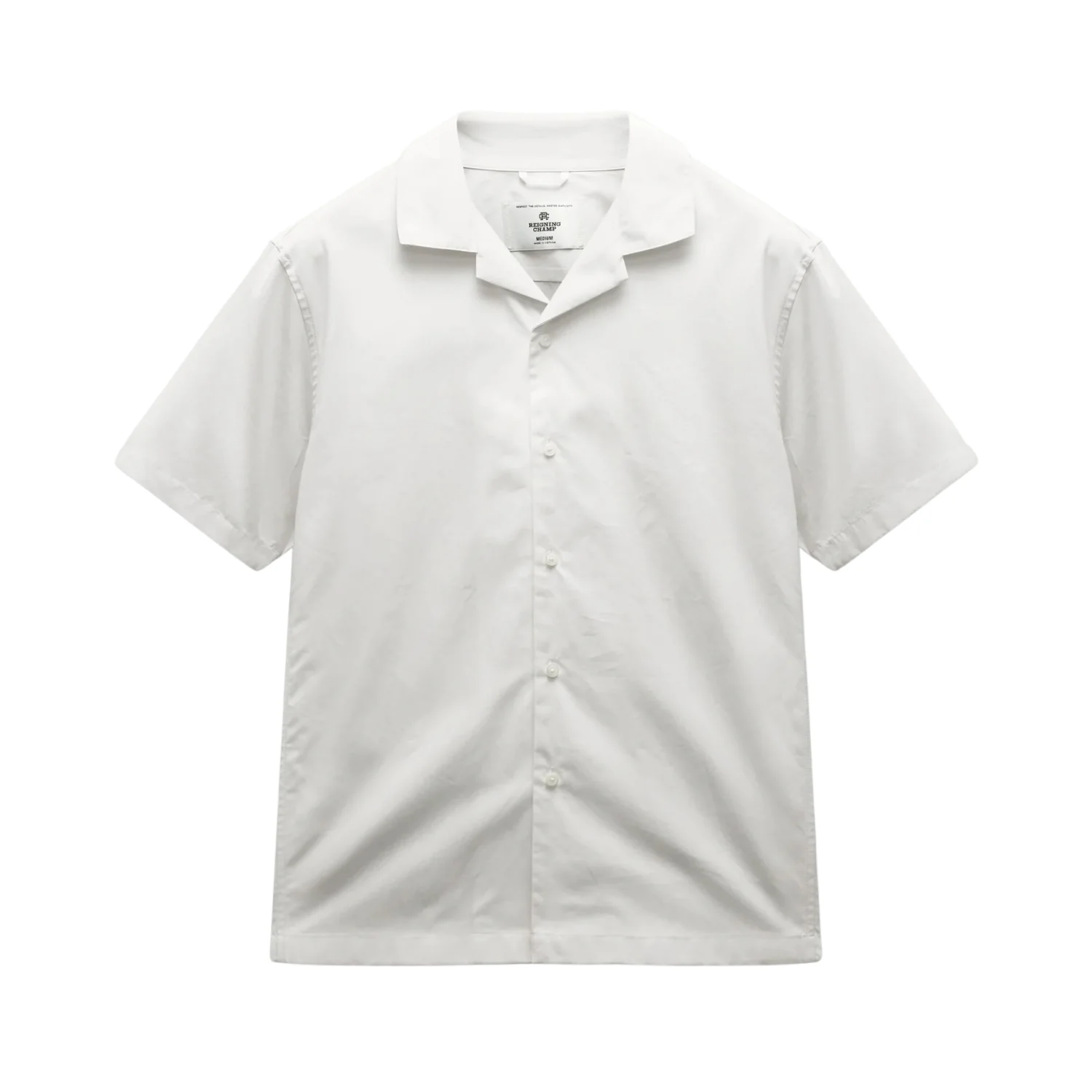 COTTON POPLIN PALERMO RELAXED CAMP SHIRT