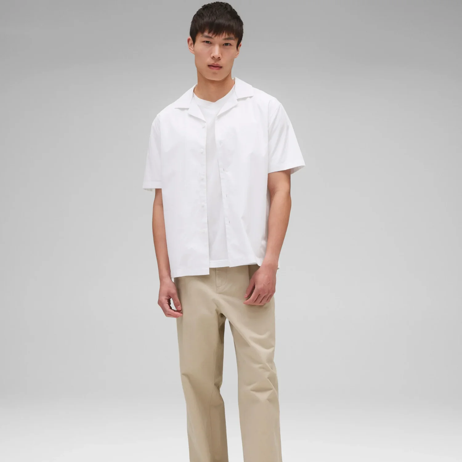 COTTON POPLIN PALERMO RELAXED CAMP SHIRT - Image 4