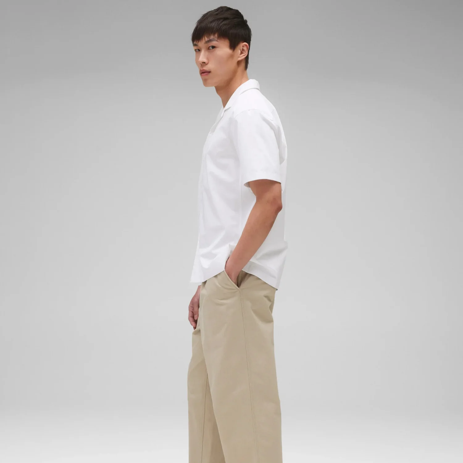 COTTON POPLIN PALERMO RELAXED CAMP SHIRT - Image 5