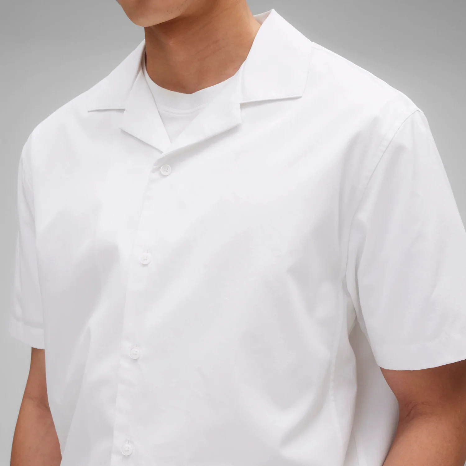COTTON POPLIN PALERMO RELAXED CAMP SHIRT - Image 7