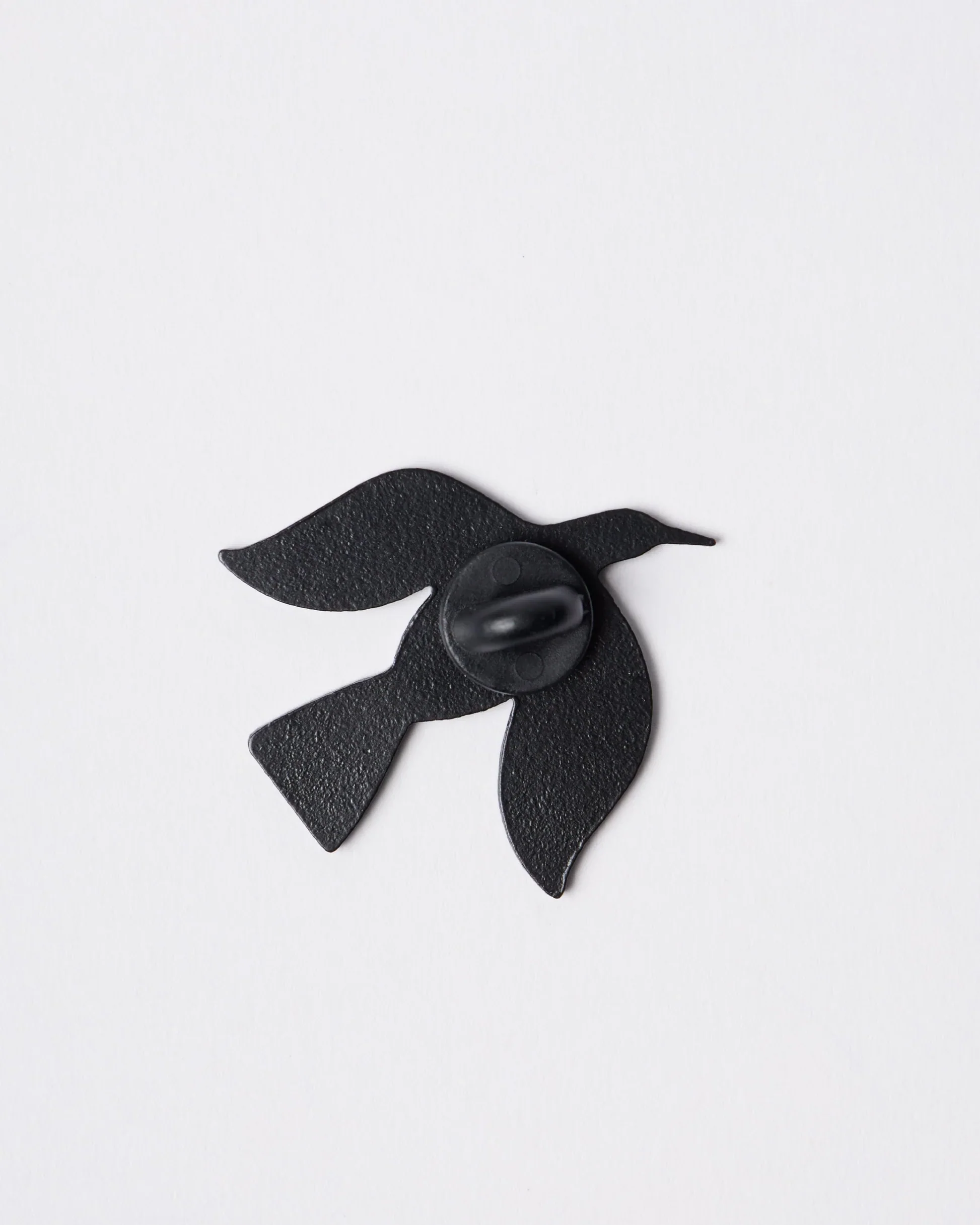 CROW ENAMEL PIN - BLACK - Image 2