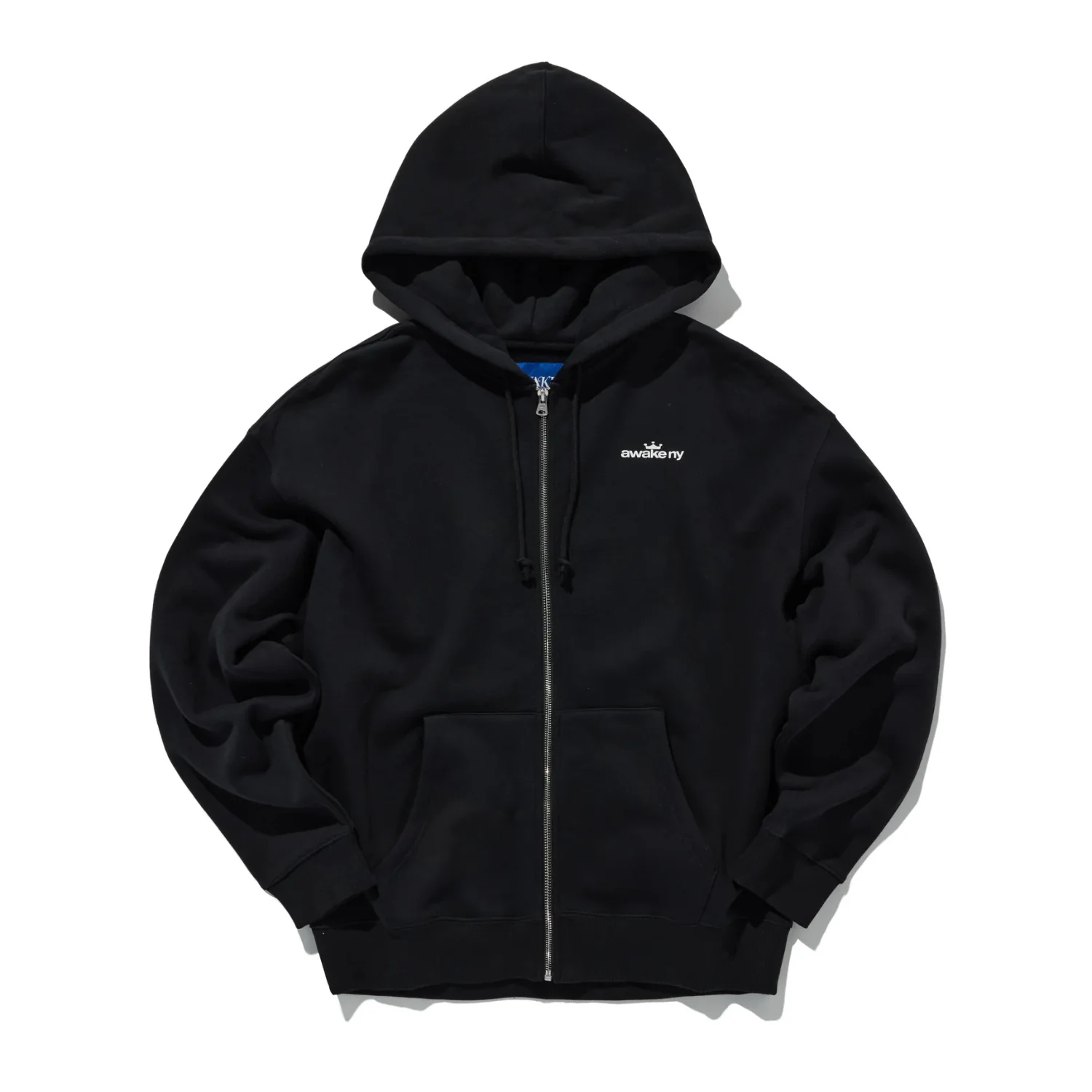 CROWN LOGO FULL-ZIP HOODIE