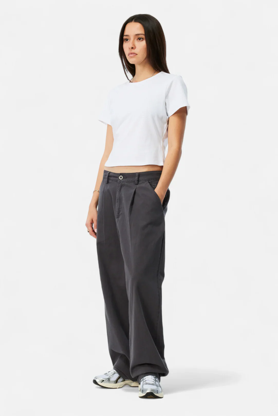 W CURSIVE TEE - Image 2