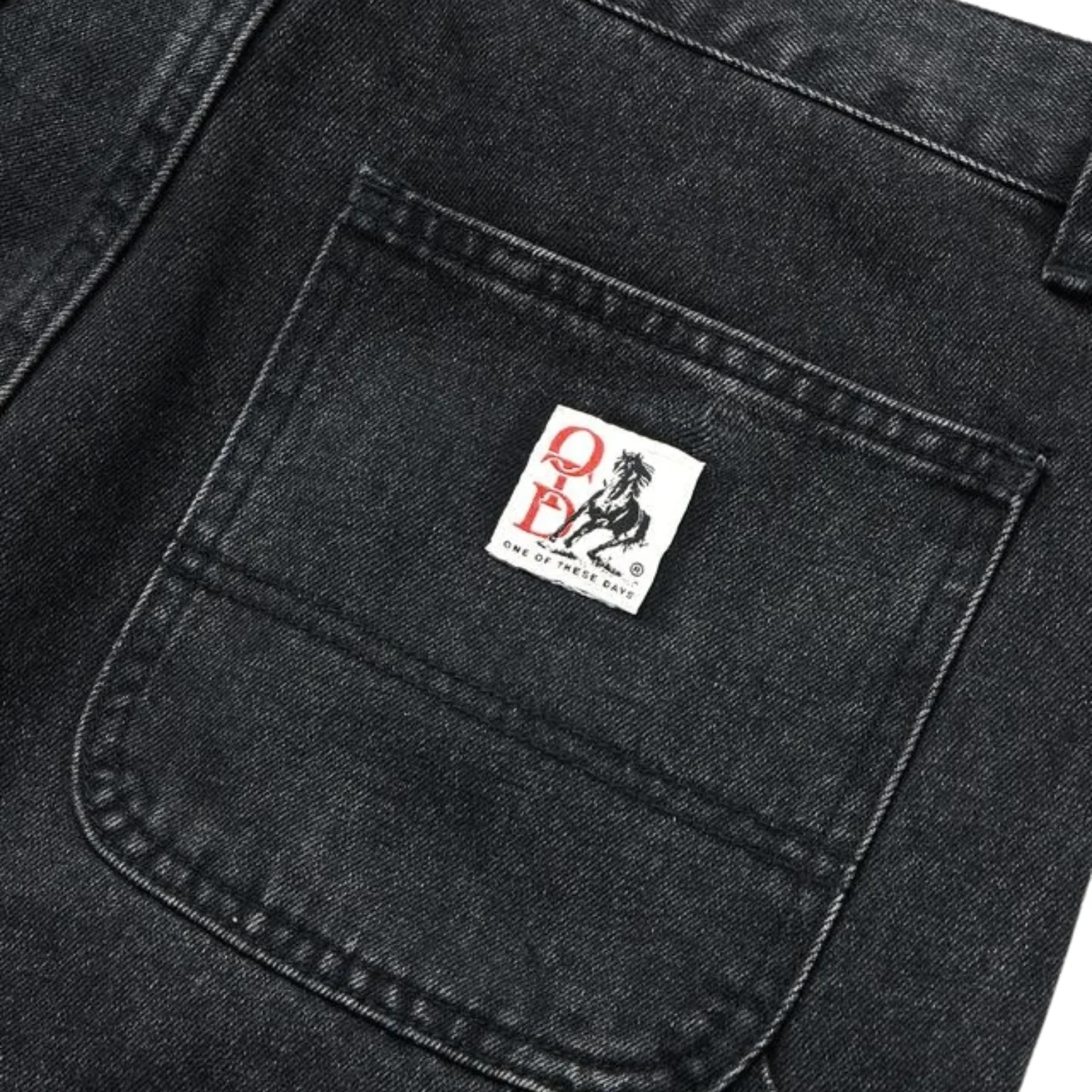 DENIM DOUBLE KNEE PANTS - Image 4