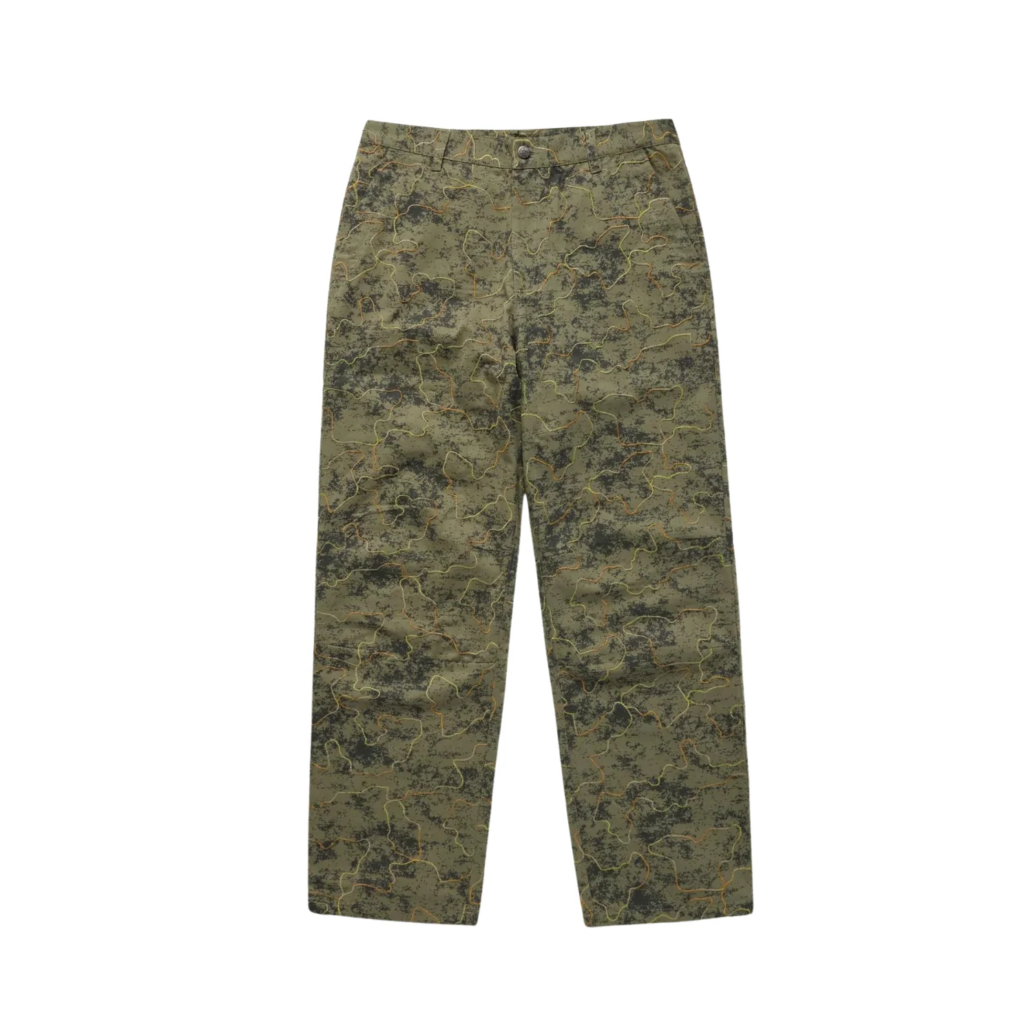 EMBROIDERED CAMP PANT
