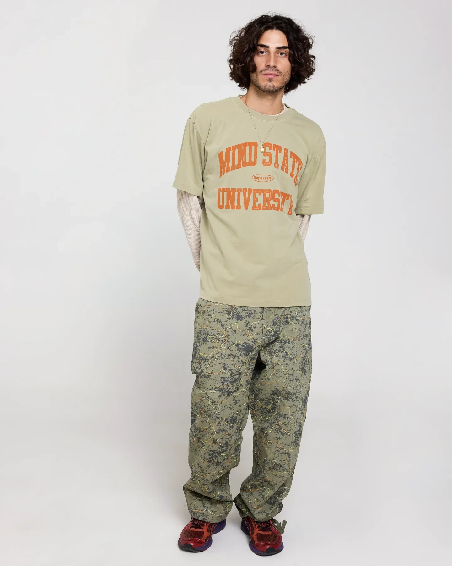 EMBROIDERED CAMP PANT - Image 2