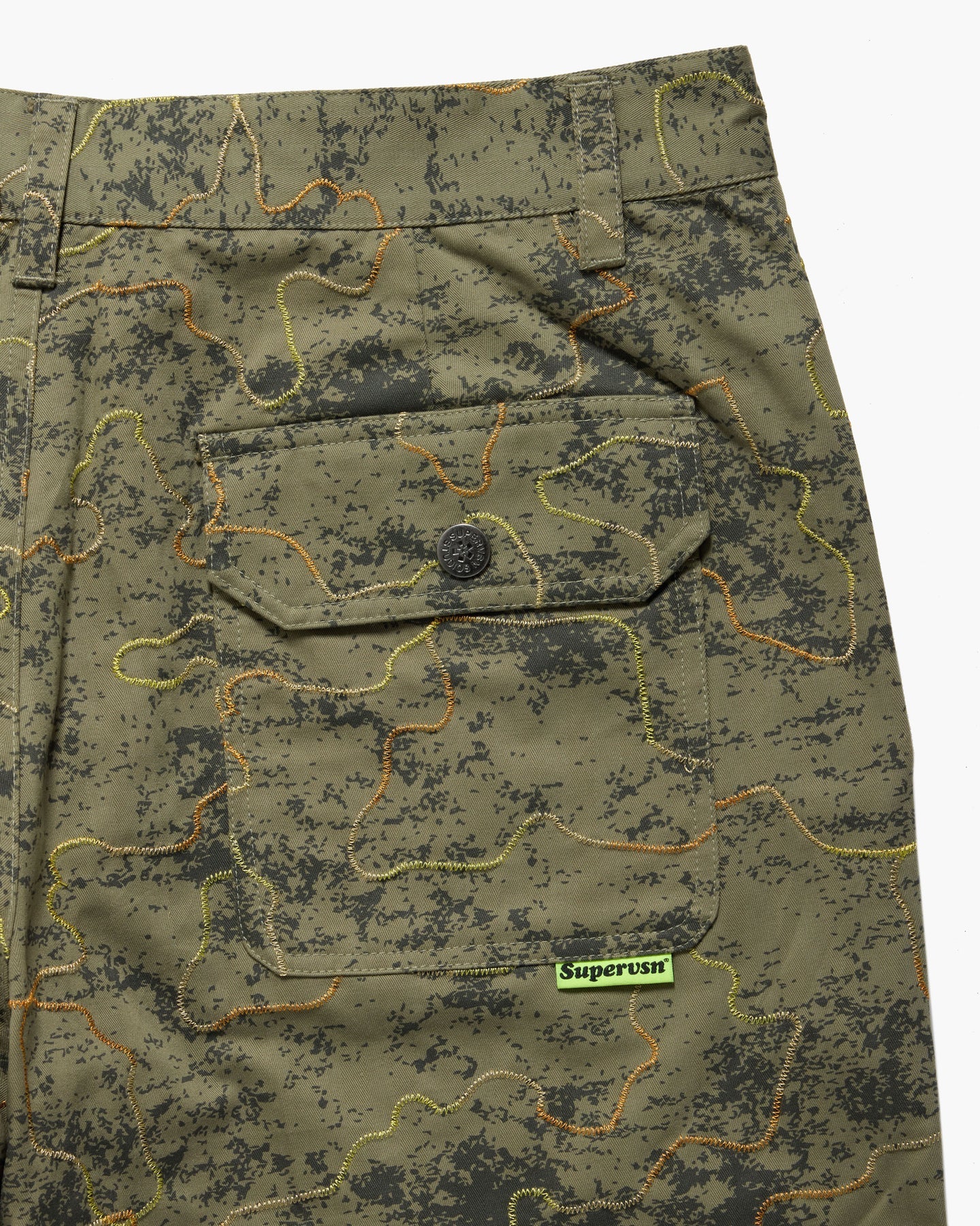 EMBROIDERED CAMP PANT - Image 7