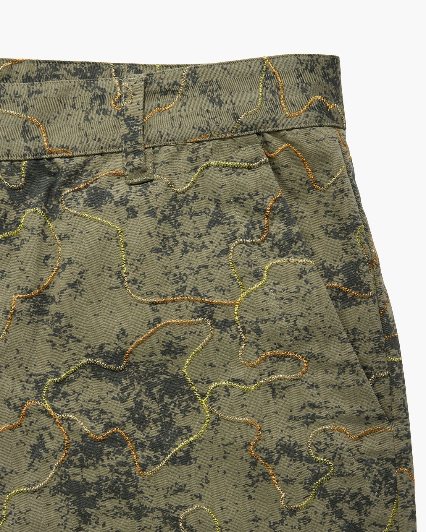 EMBROIDERED CAMP PANT - Image 8