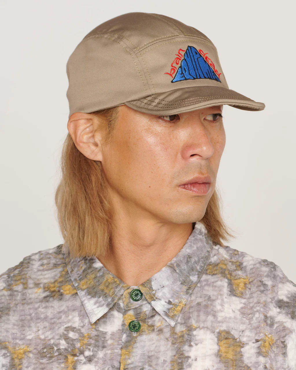 EQUIPMENT SHORT BRIM CAMP HAT - KHAKI - Image 3