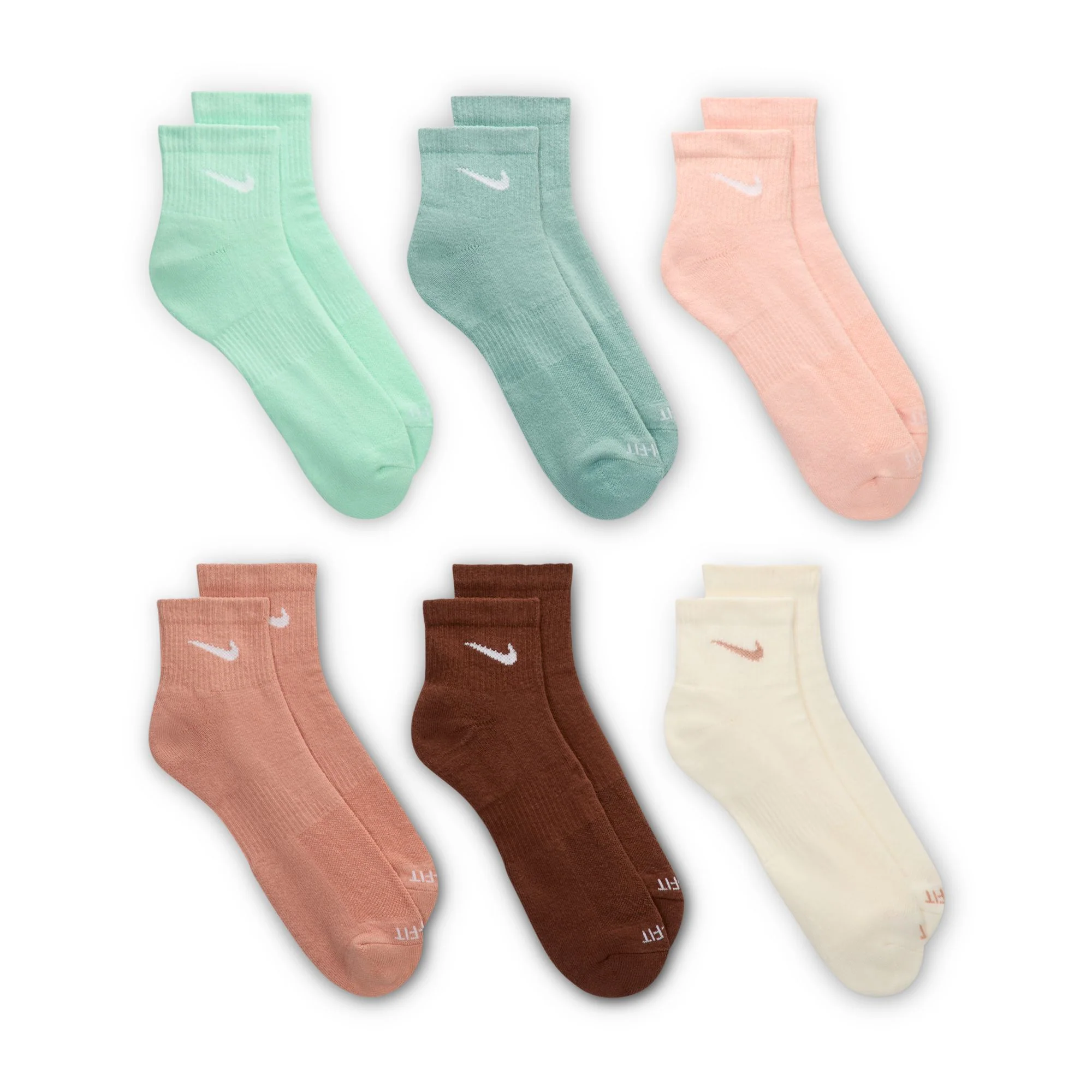 EVERYDAY PLUS CUSHIONED TRAINING ANKLE SOCKS (6 PAIRS) - Image 3
