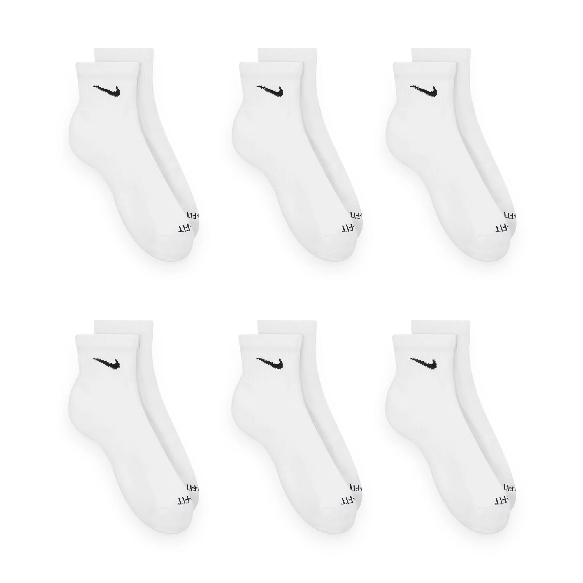 EVERYDAY PLUS CUSHIONED TRAINING ANKLE SOCKS (6 PAIRS) - Image 2