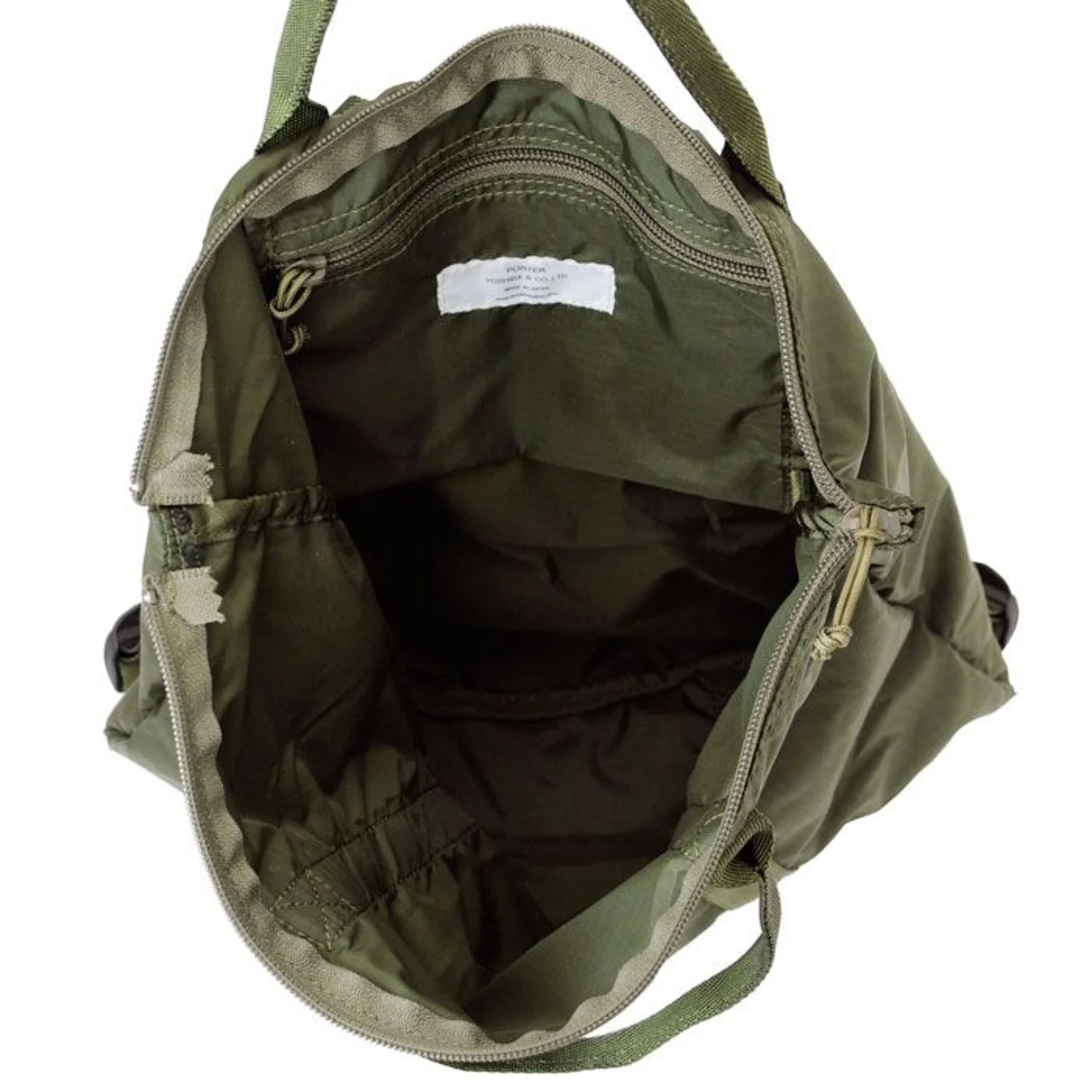 FLEX 2WAY TOTE BAG - OLIVE DRAB - Image 11