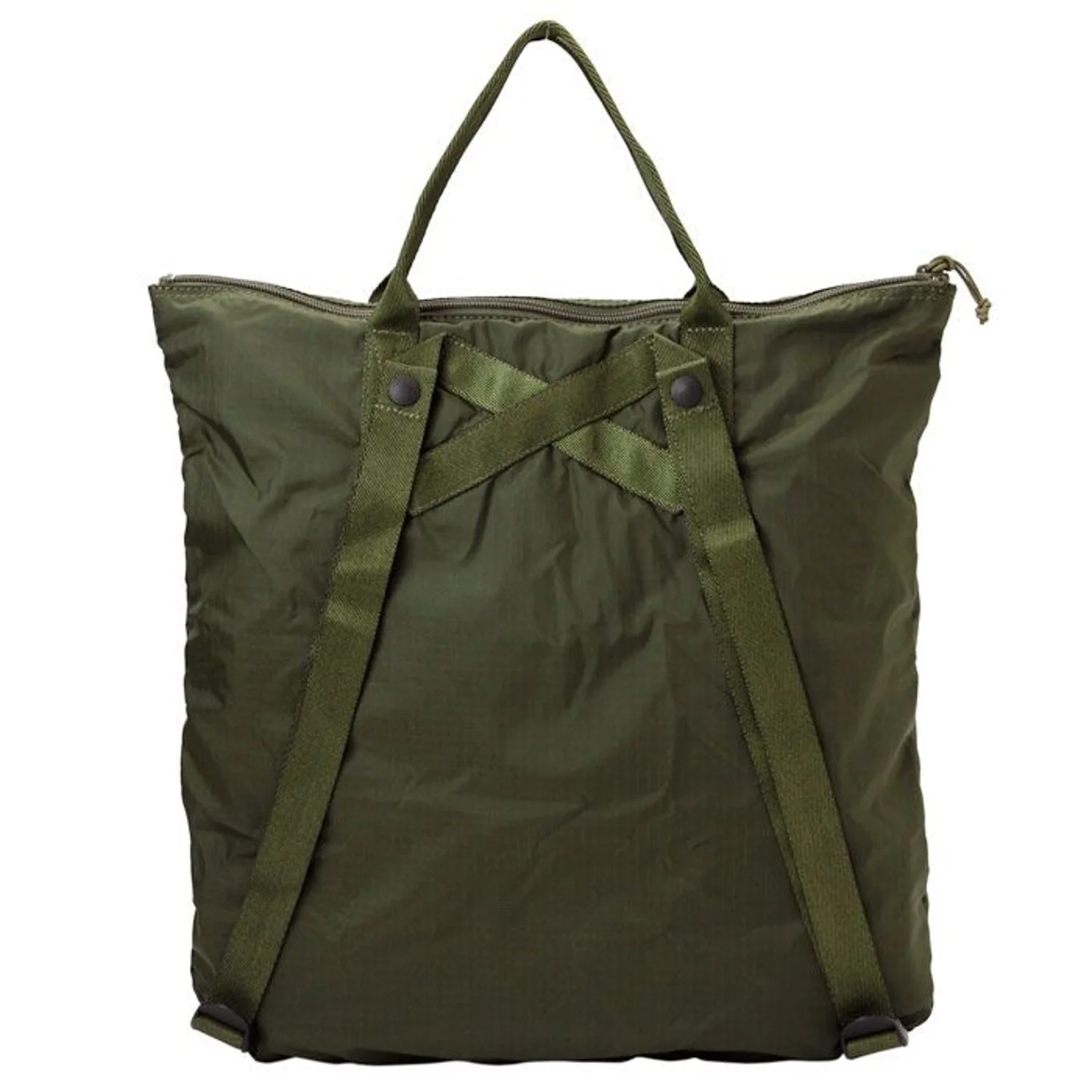 FLEX 2WAY TOTE BAG - OLIVE DRAB - Image 2