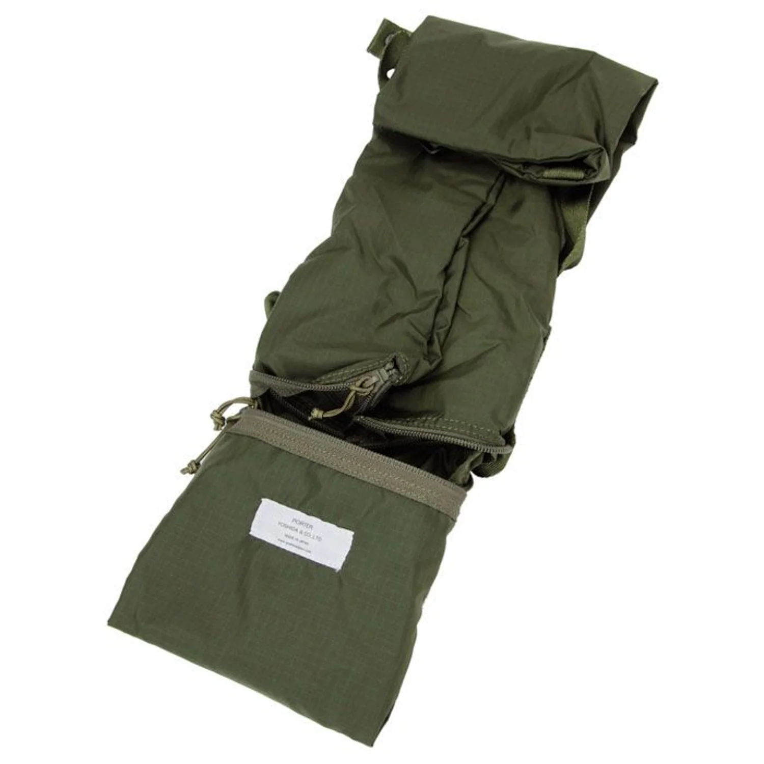 FLEX 2WAY TOTE BAG - OLIVE DRAB - Image 8